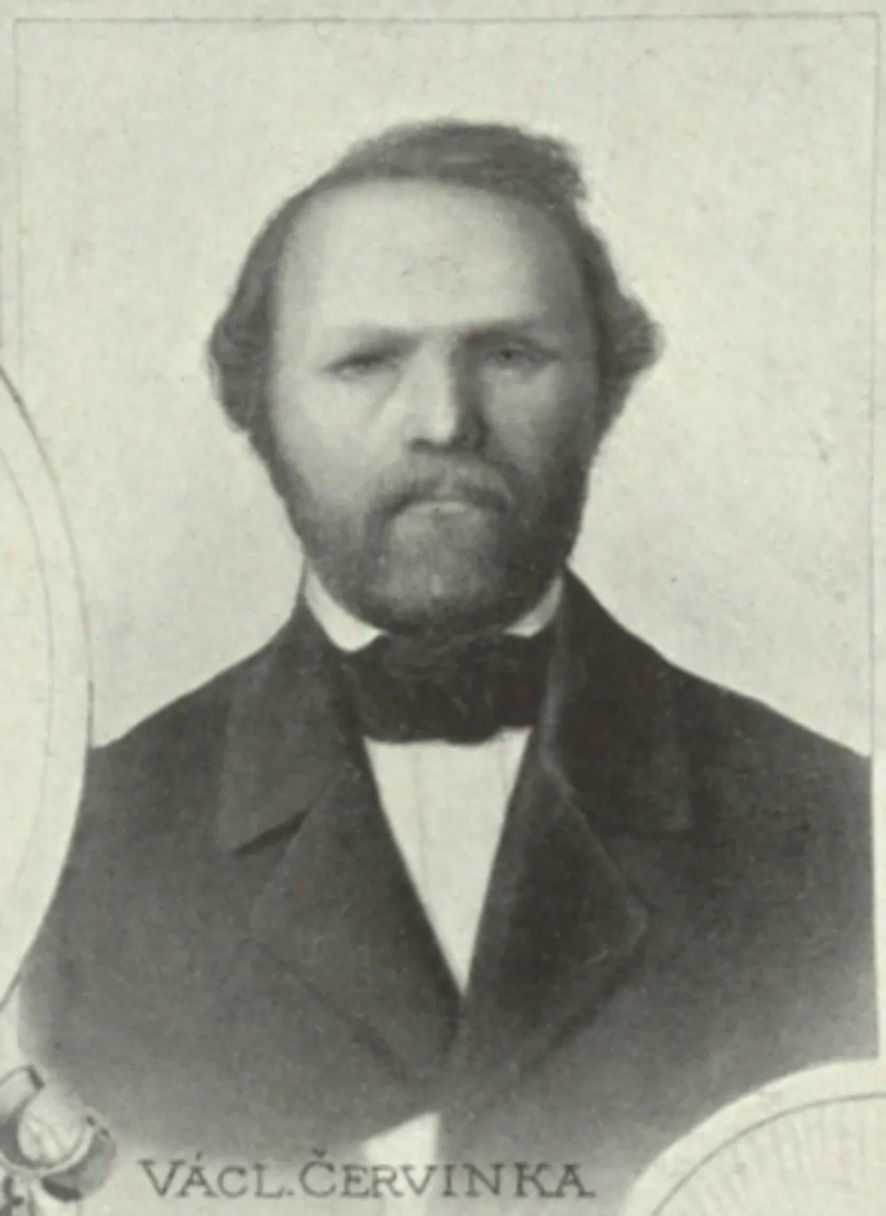 Porträt von Vácslav Červinka (1807–1870) – Gedenkseite