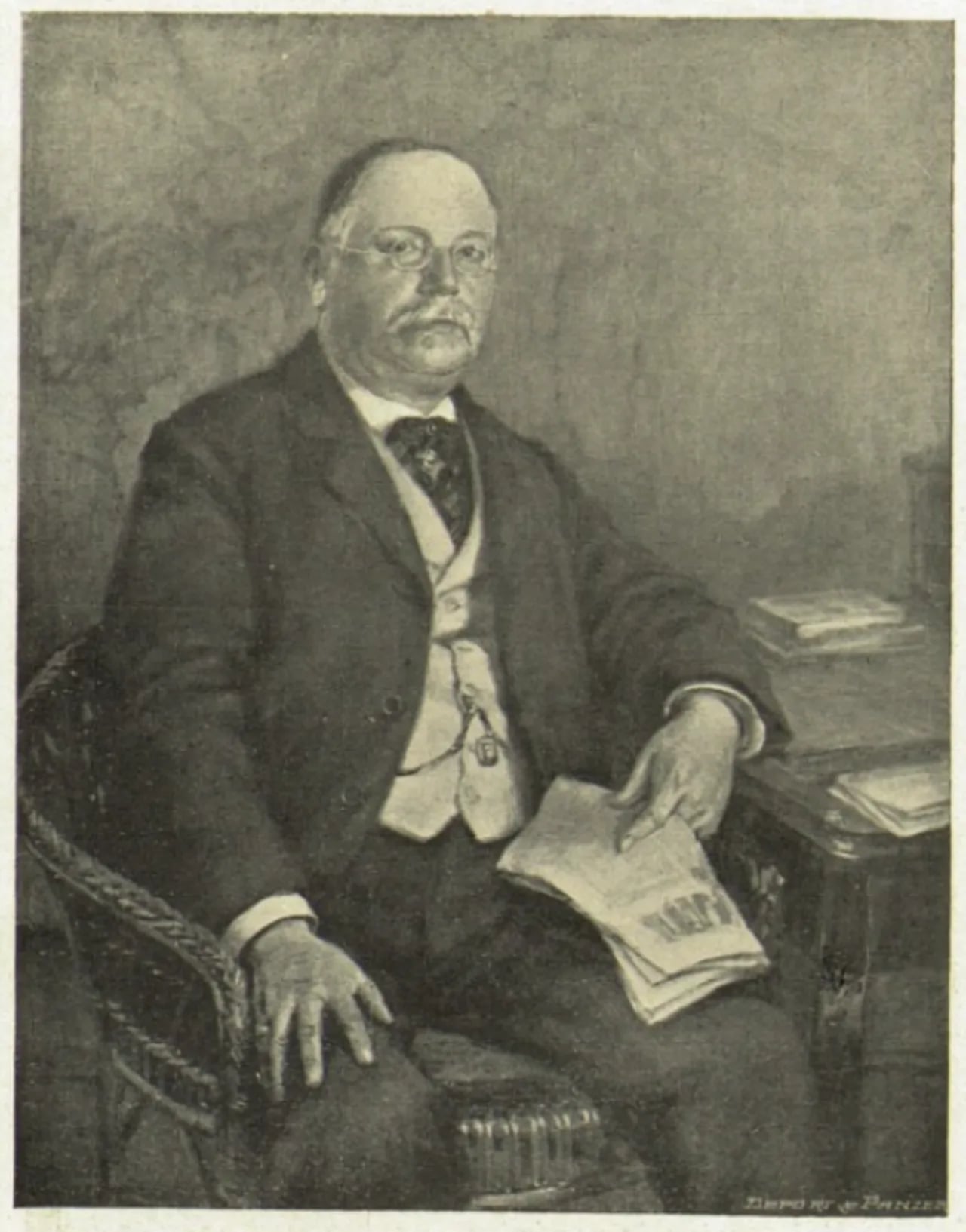 Porträt von František Maršner (1857–1917) – Gedenkseite