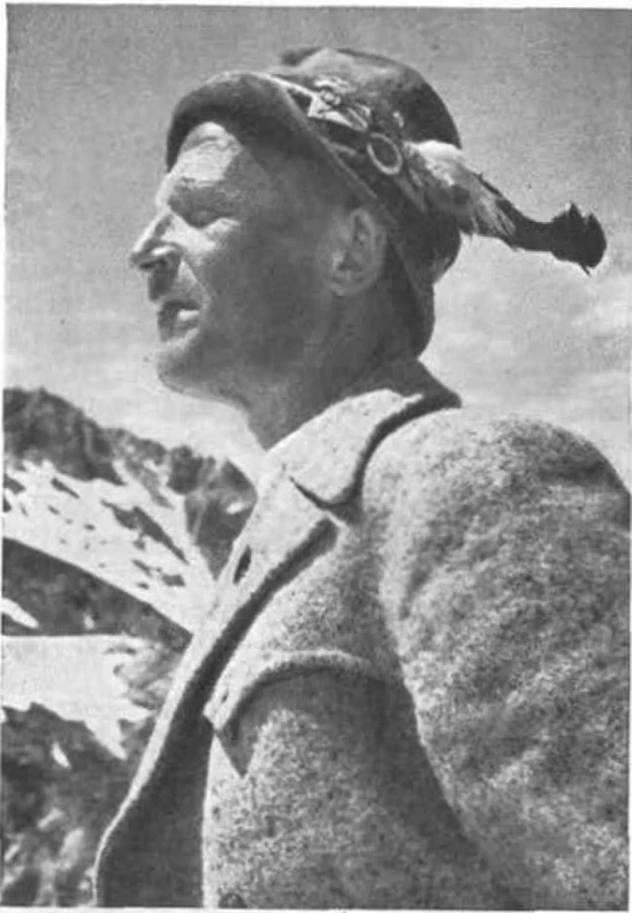 Porträt von Miha Čop (1888–1938) – Gedenkseite