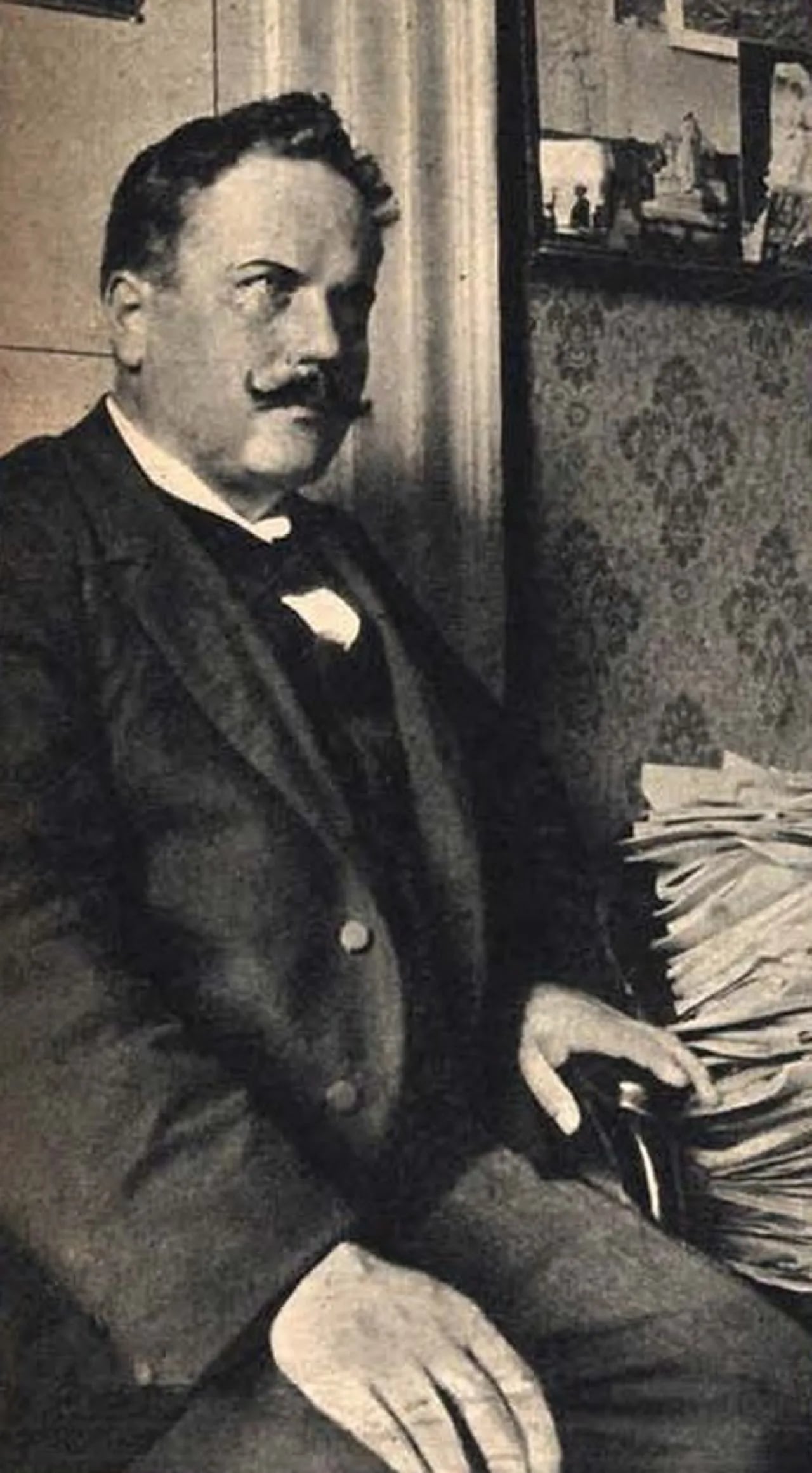 Portrait of Alfredo Panzini (1863–1939) – memorial page