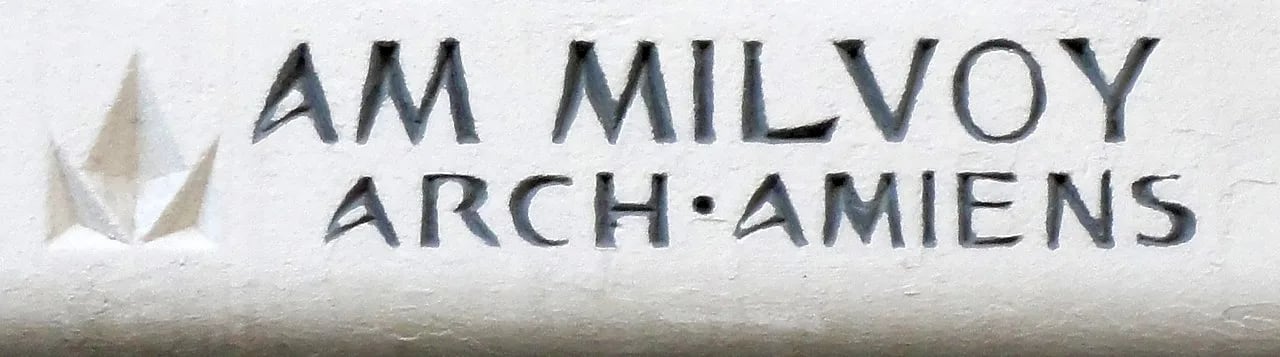 Portrait of Amédée Milvoy (1860–1929) – memorial page