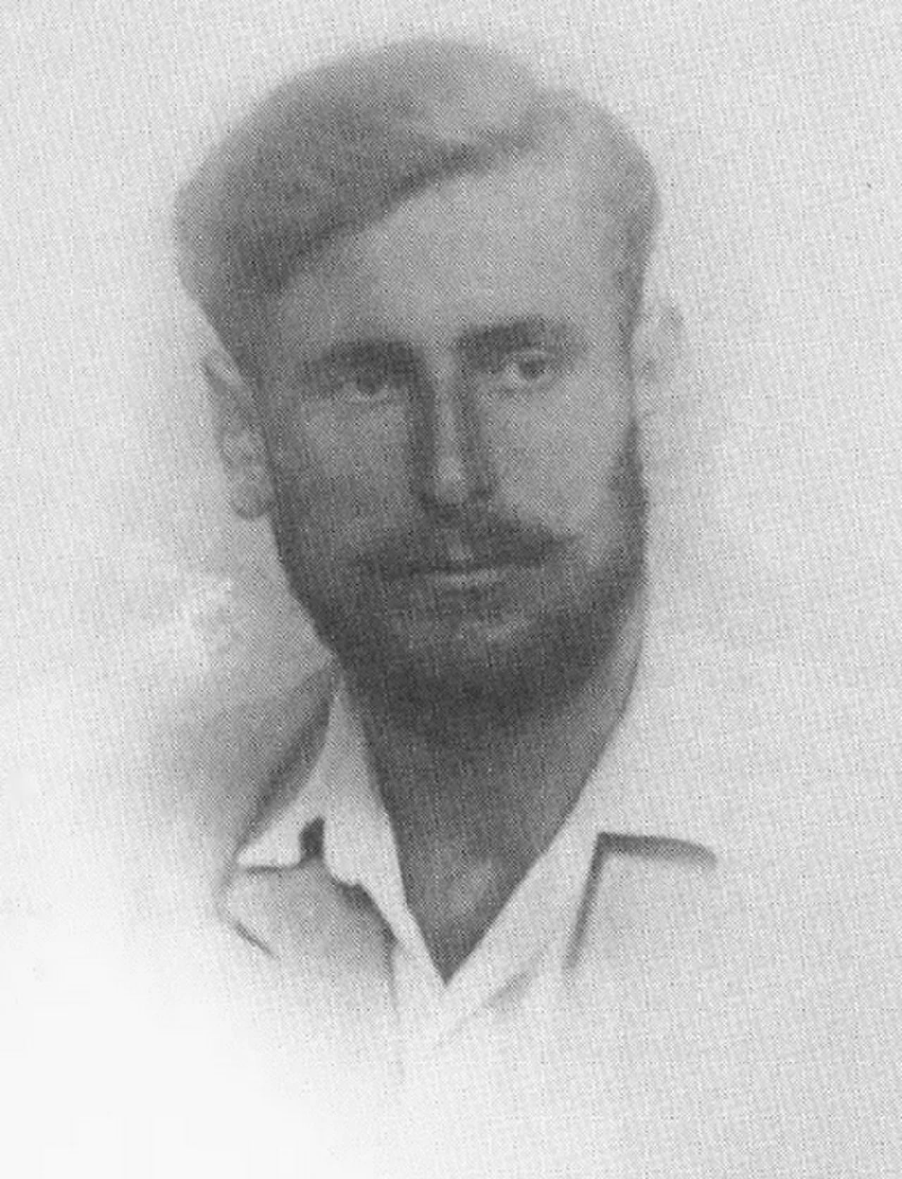 Portrait of Danilo Stanisavljević (1917–1942) – memorial page