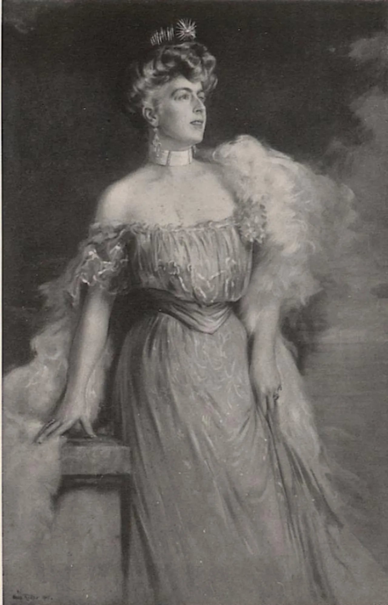Porträt von Freda von Schwerin (1872–1957) – Gedenkseite