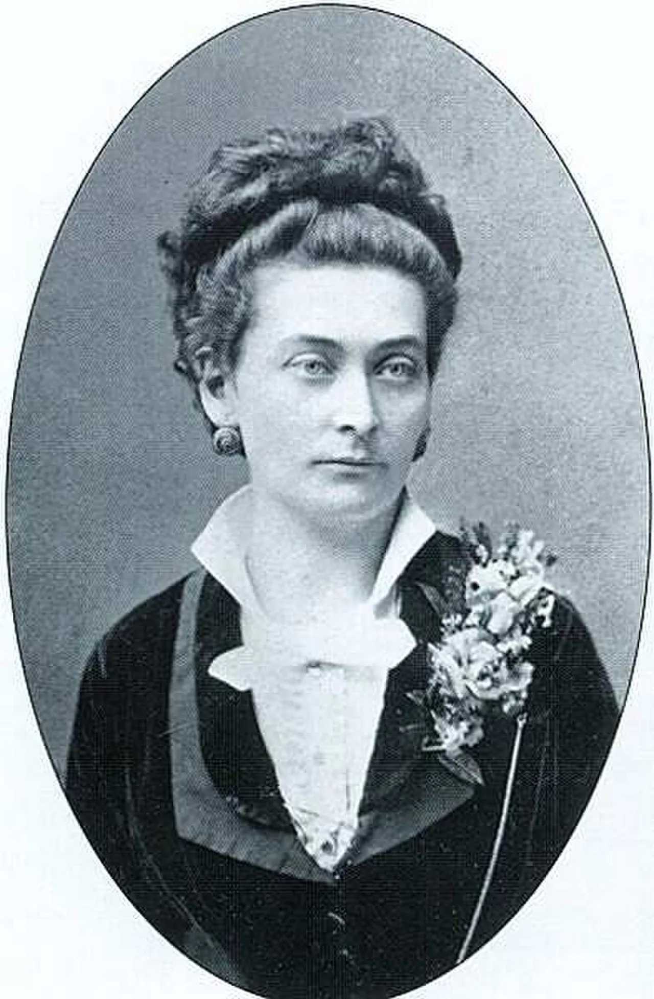 Porträt von Vilma Hugonnai (1847–1922) – Gedenkseite