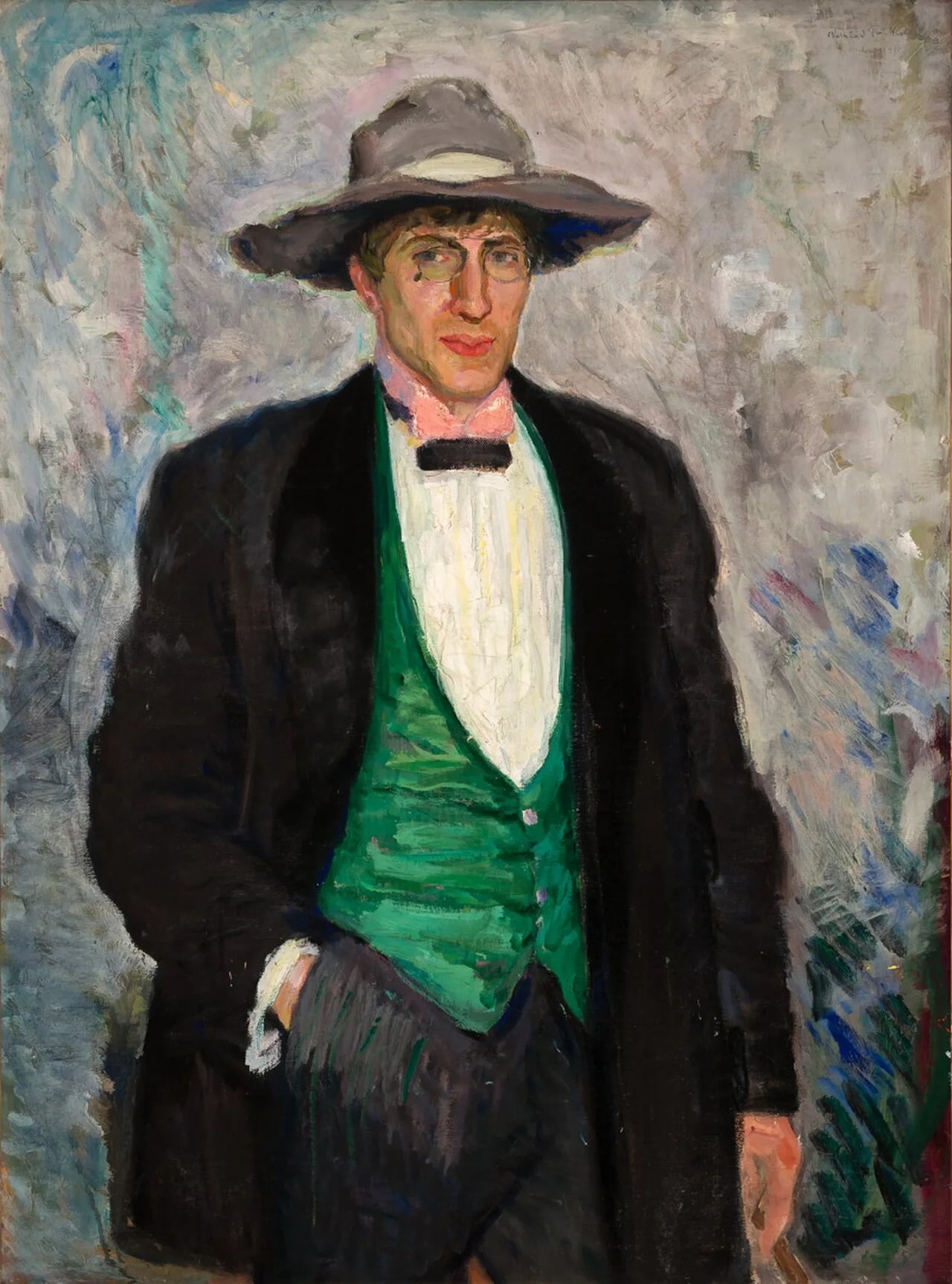 Porträt von Nikolai Astrup (1880–1928) – Gedenkseite