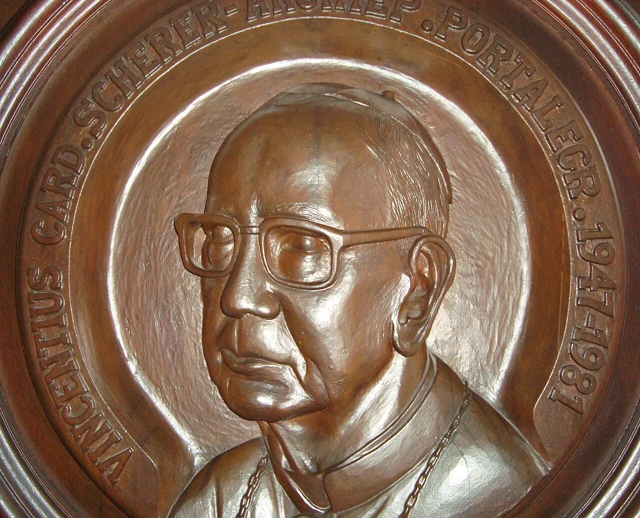 Porträt von Alfredo Vicente Scherer (1903–1996) – Gedenkseite