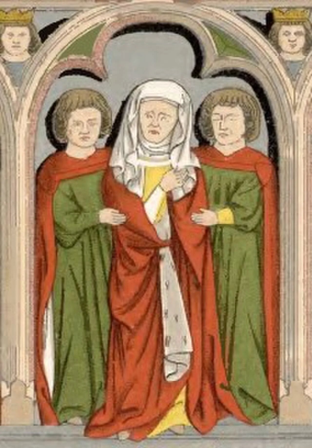 Porträt von Matilda of Brandenburg, Duchess of Poland (1270–1290) – Gedenkseite