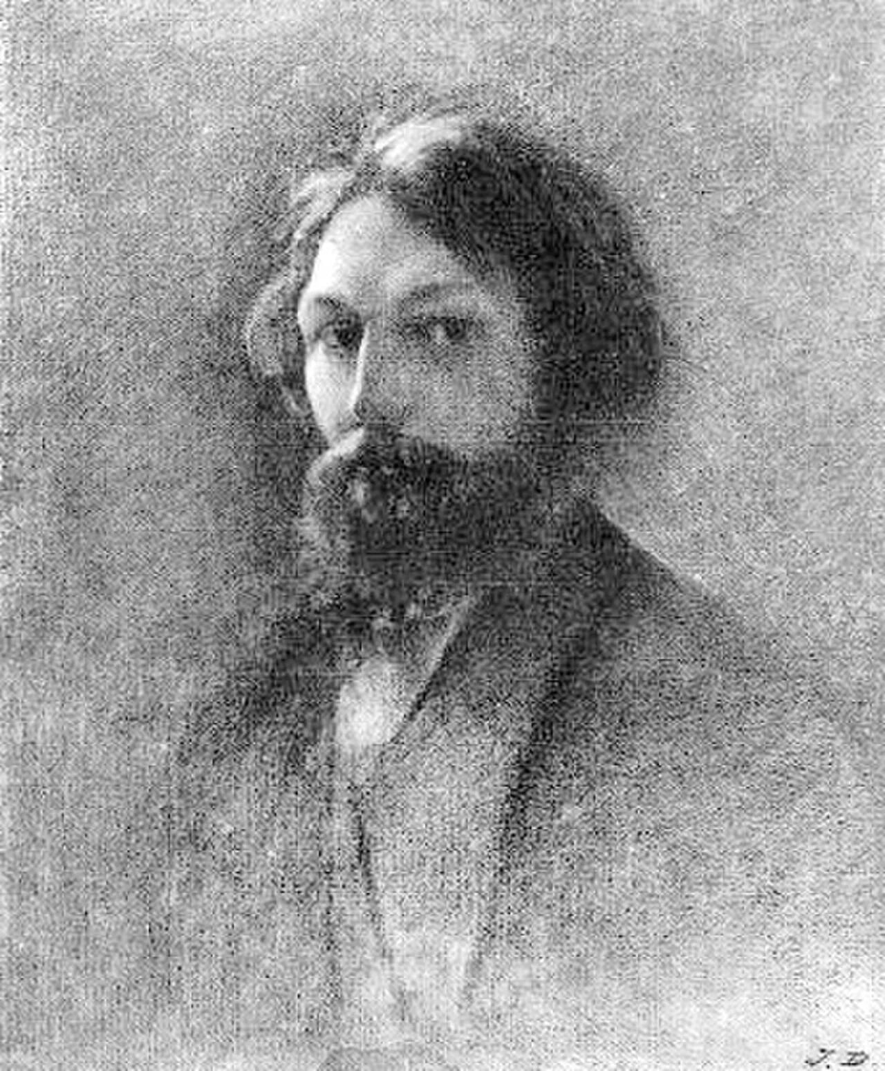Porträt von Jules Dupré (1811–1889) – Gedenkseite