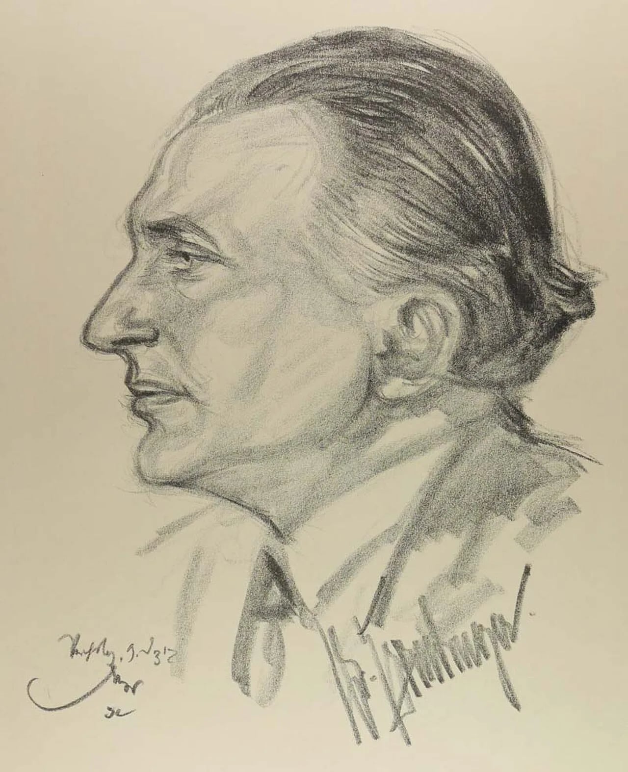 Portrait of Hans Staudinger (1889–1980) – memorial page