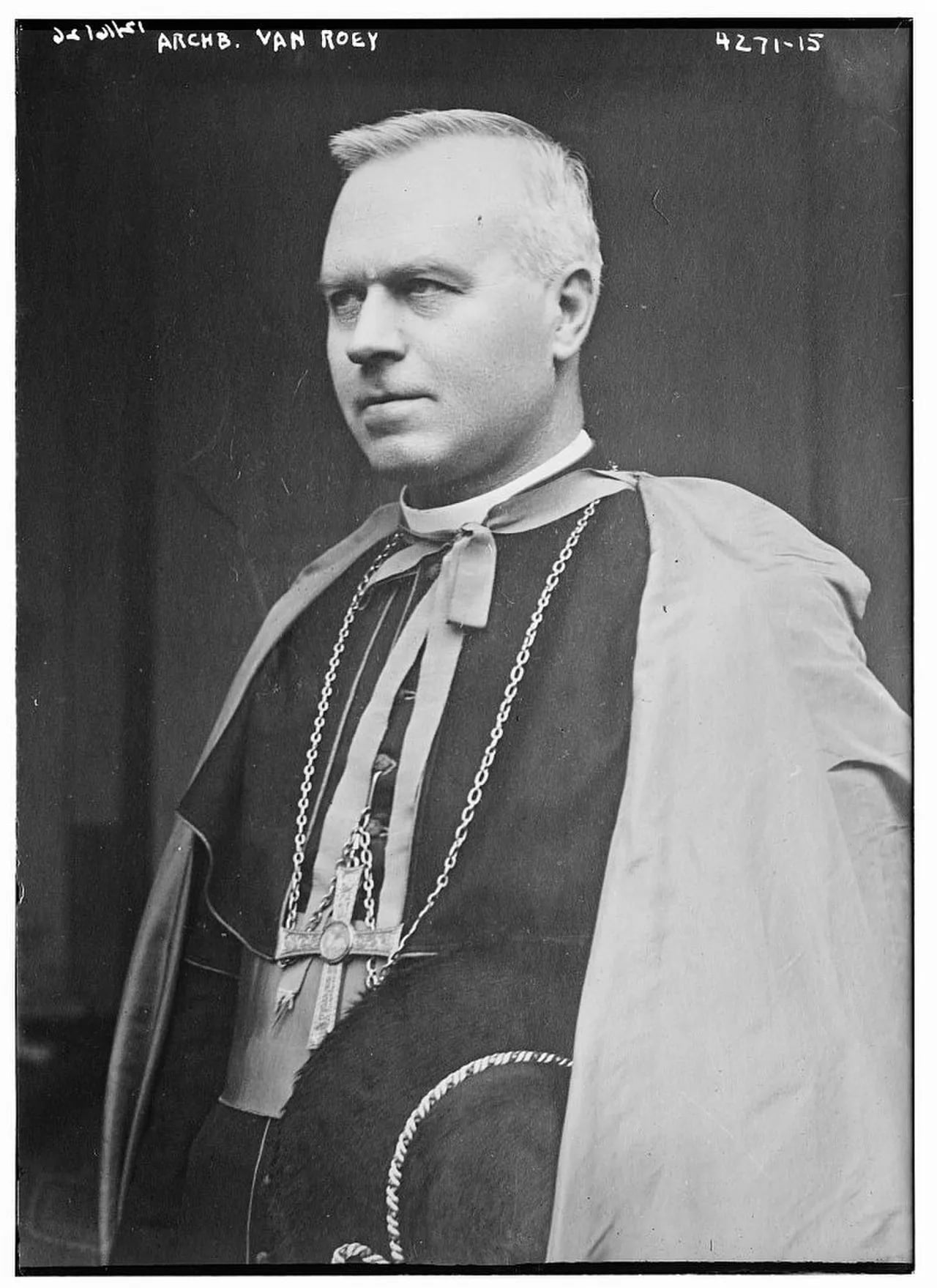 Porträt von Jozef-Ernest van Roey (1874–1961) – Gedenkseite