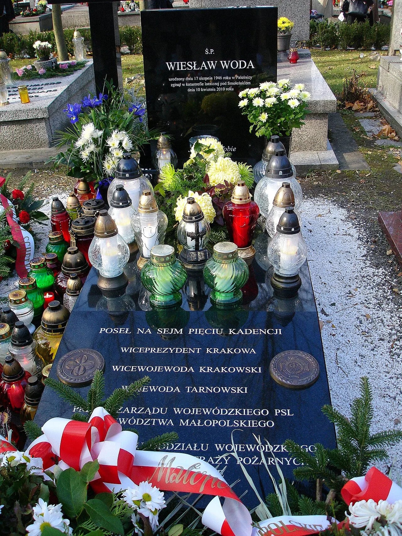 Porträt von Wiesław Woda (1946–2010) – Gedenkseite
