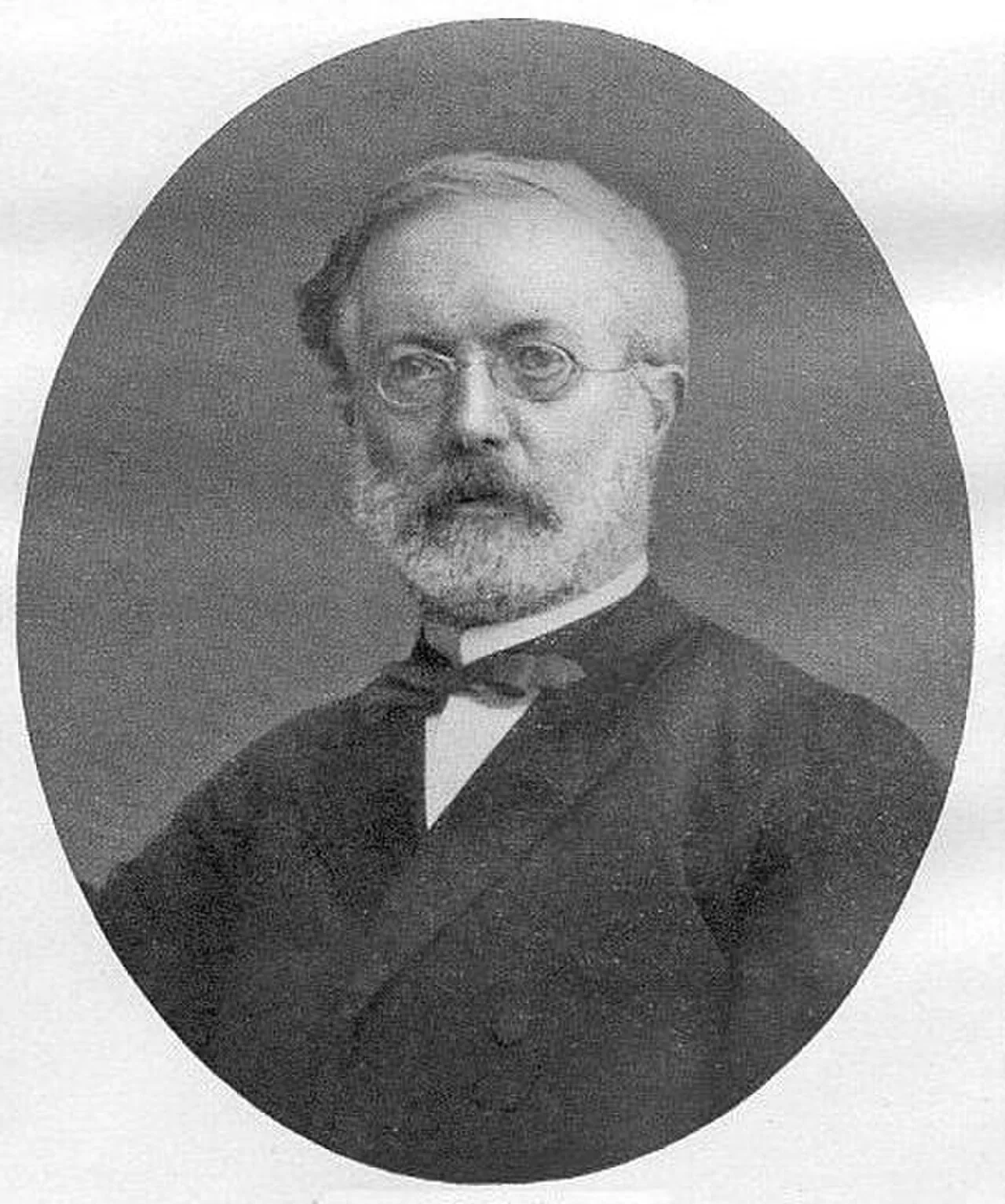 Porträt von August Nauck (1822–1892) – Gedenkseite