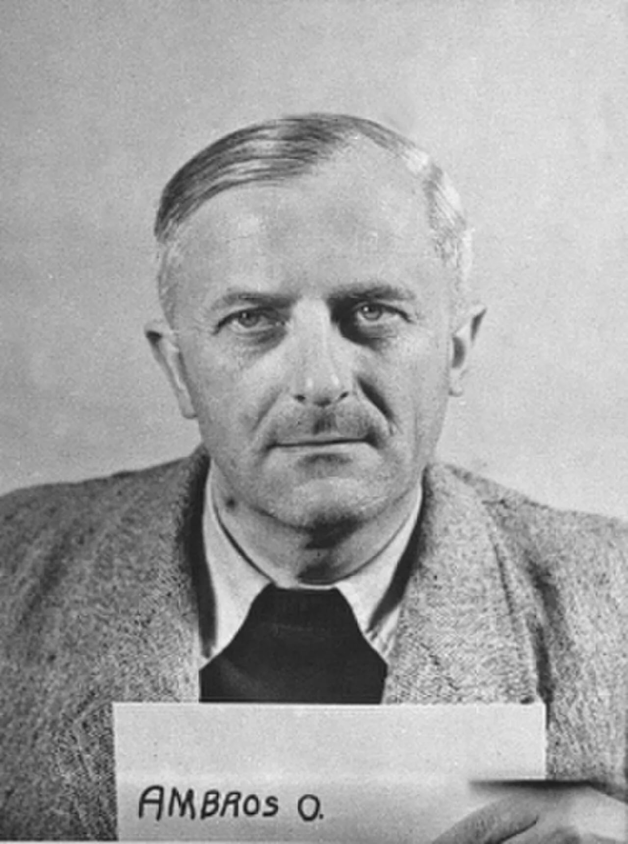 Portrait of Otto Ambros (1901–1990) – memorial page
