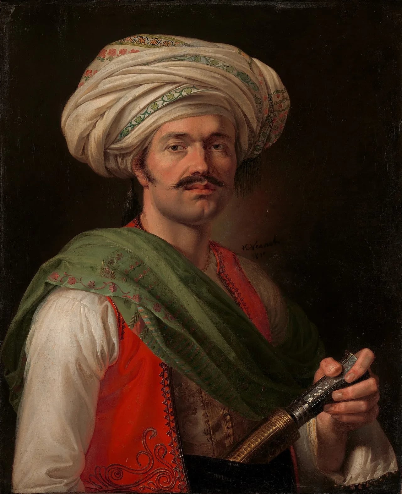 Porträt von Roustam Raza (1783–1845) – Gedenkseite