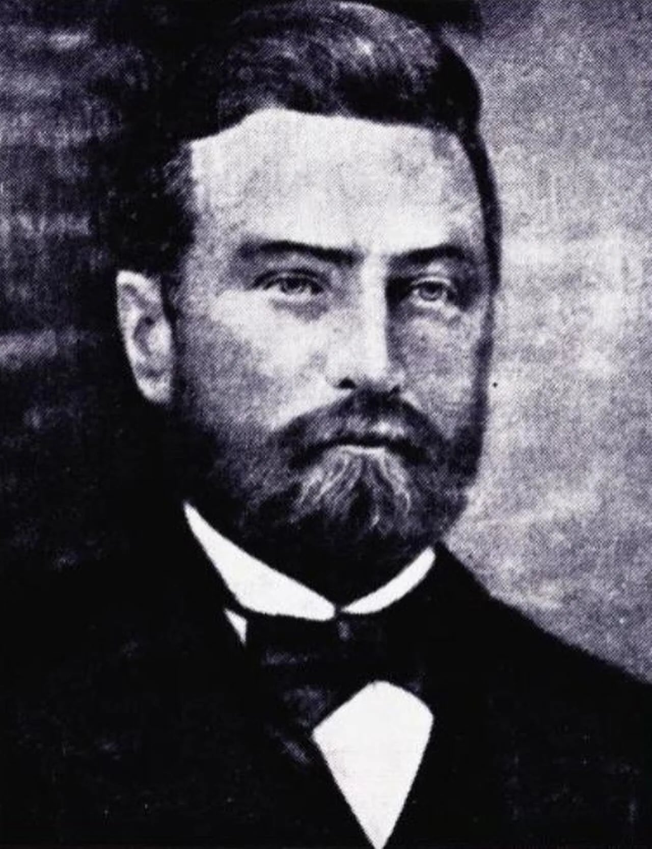Portrait of Johan Rønningen (1845–1910) – memorial page