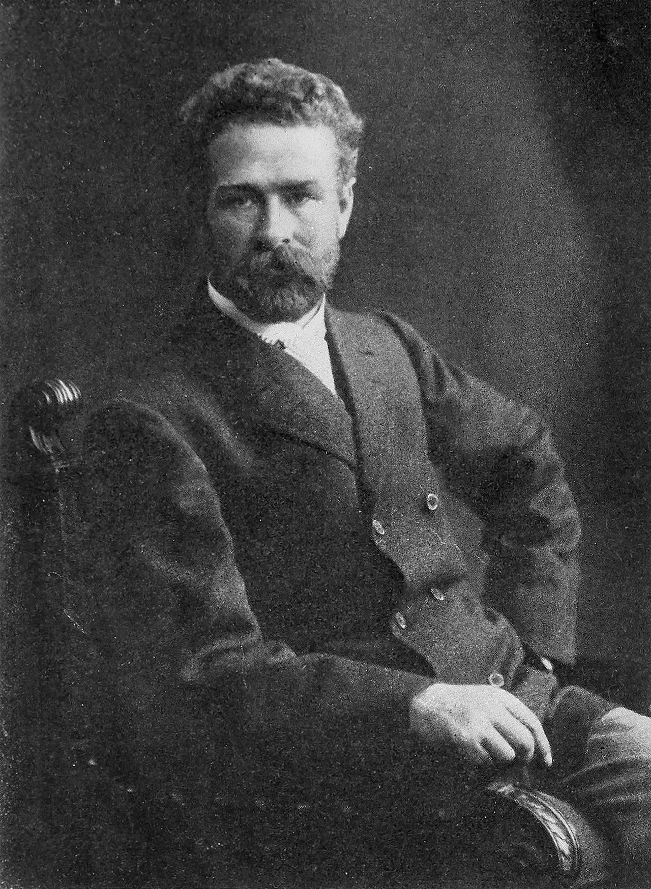 Porträt von Adolf Just (1859–1936) – Gedenkseite