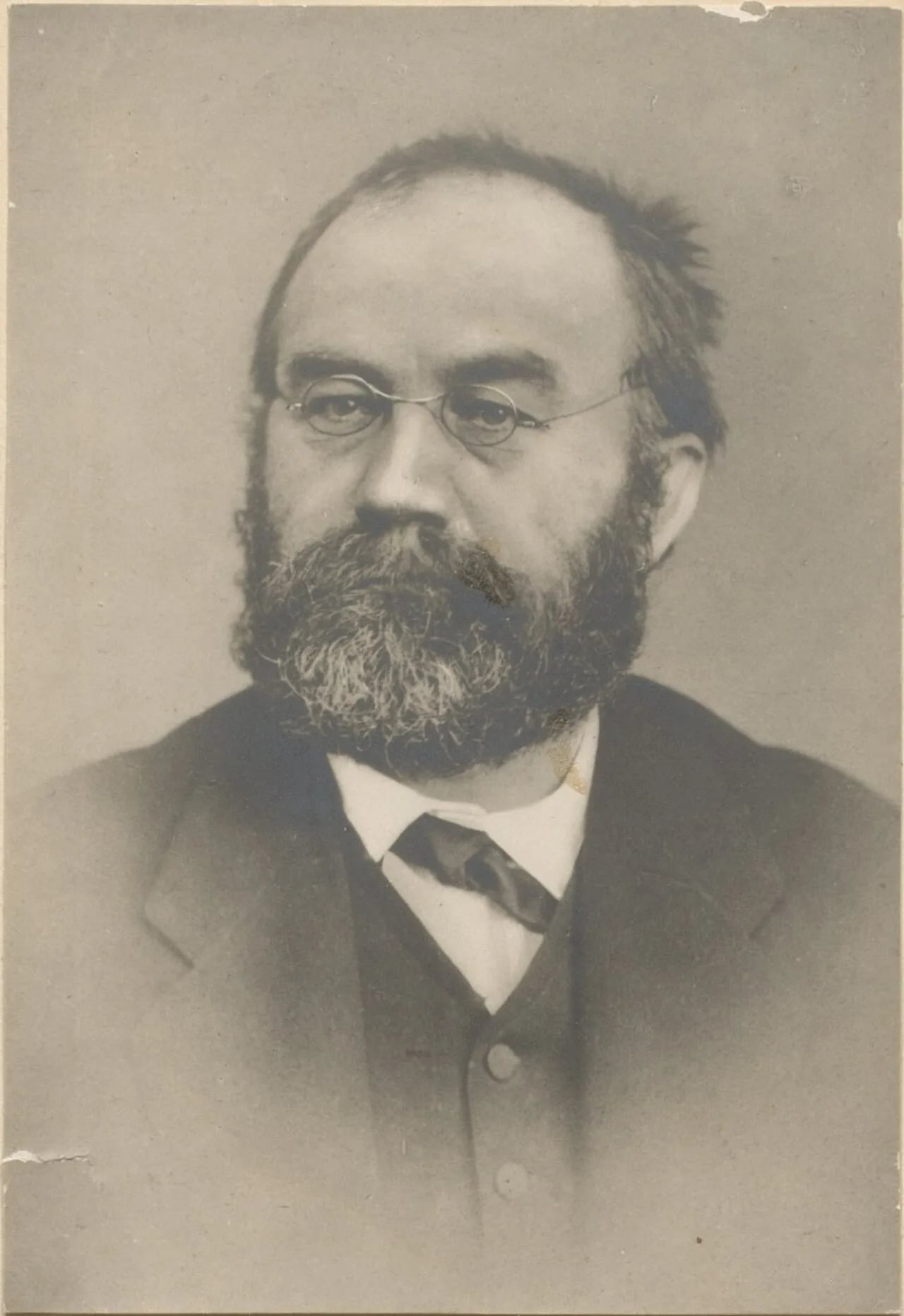 Porträt von Friedrich Adolf Sorge (1828–1906) – Gedenkseite