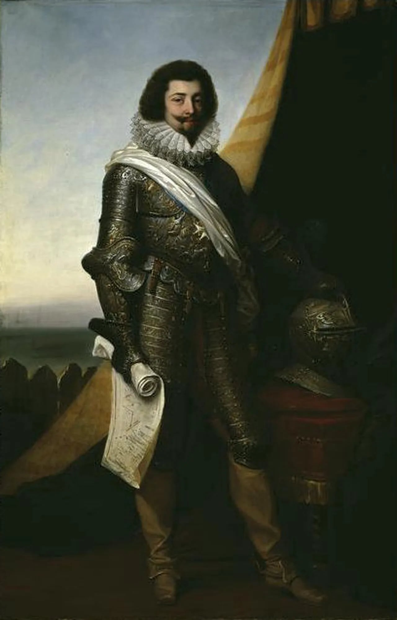 Porträt von François de Bassompierre (1579–1646) – Gedenkseite