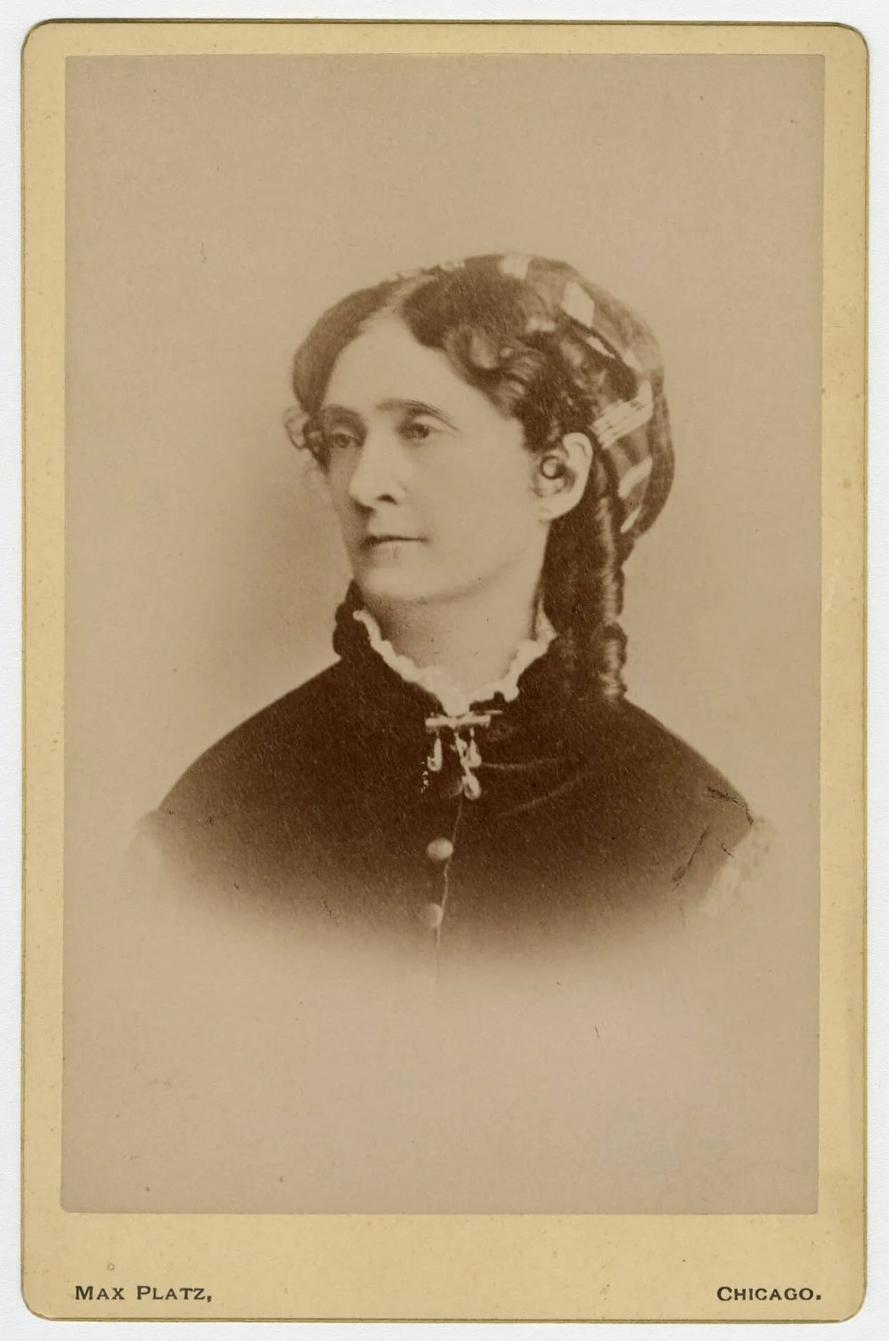 Portrait of Mary Theresa Carver (1844–1913) – memorial page