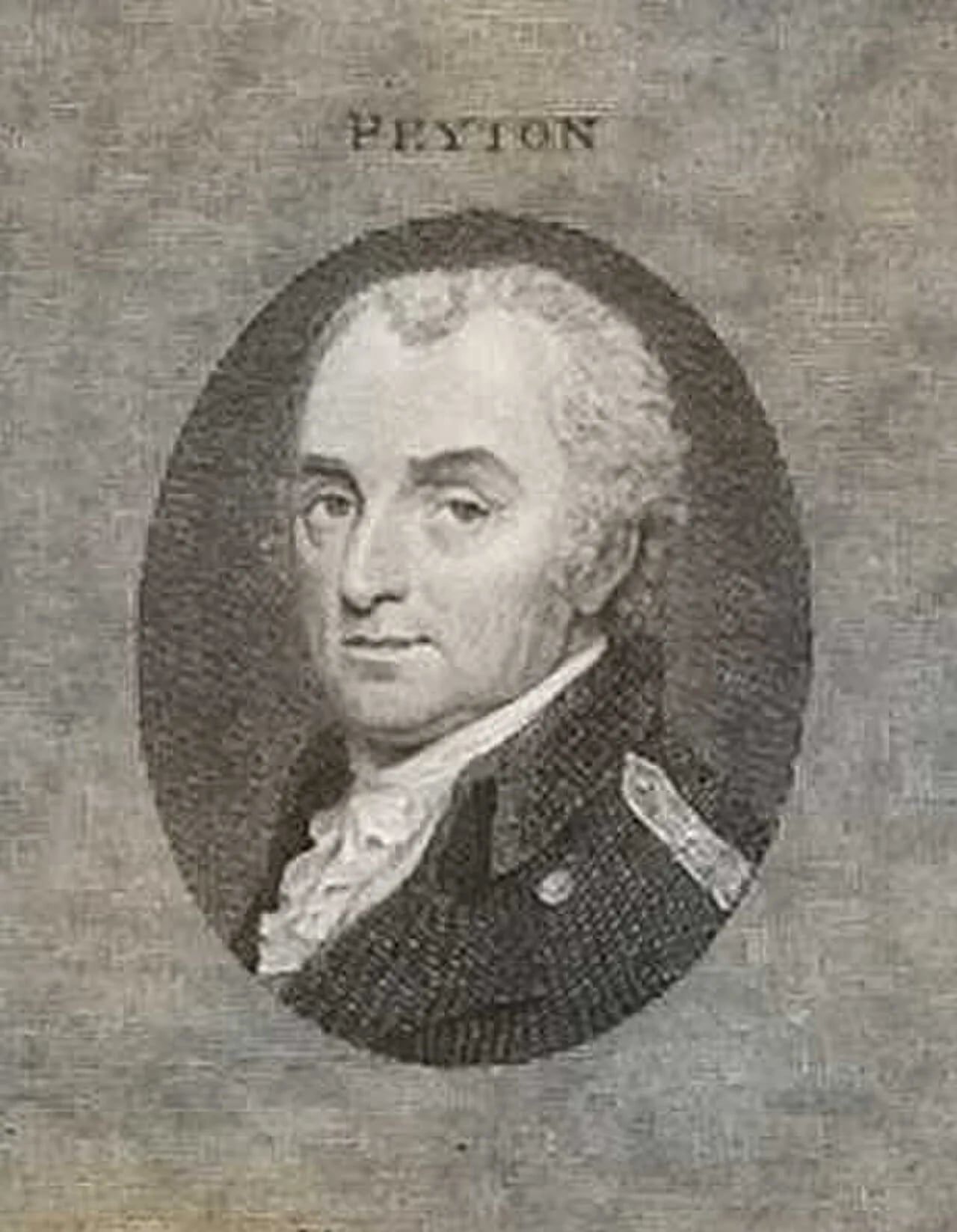 Porträt von John Goodwin Gregory Peyton (1752–1809) – Gedenkseite
