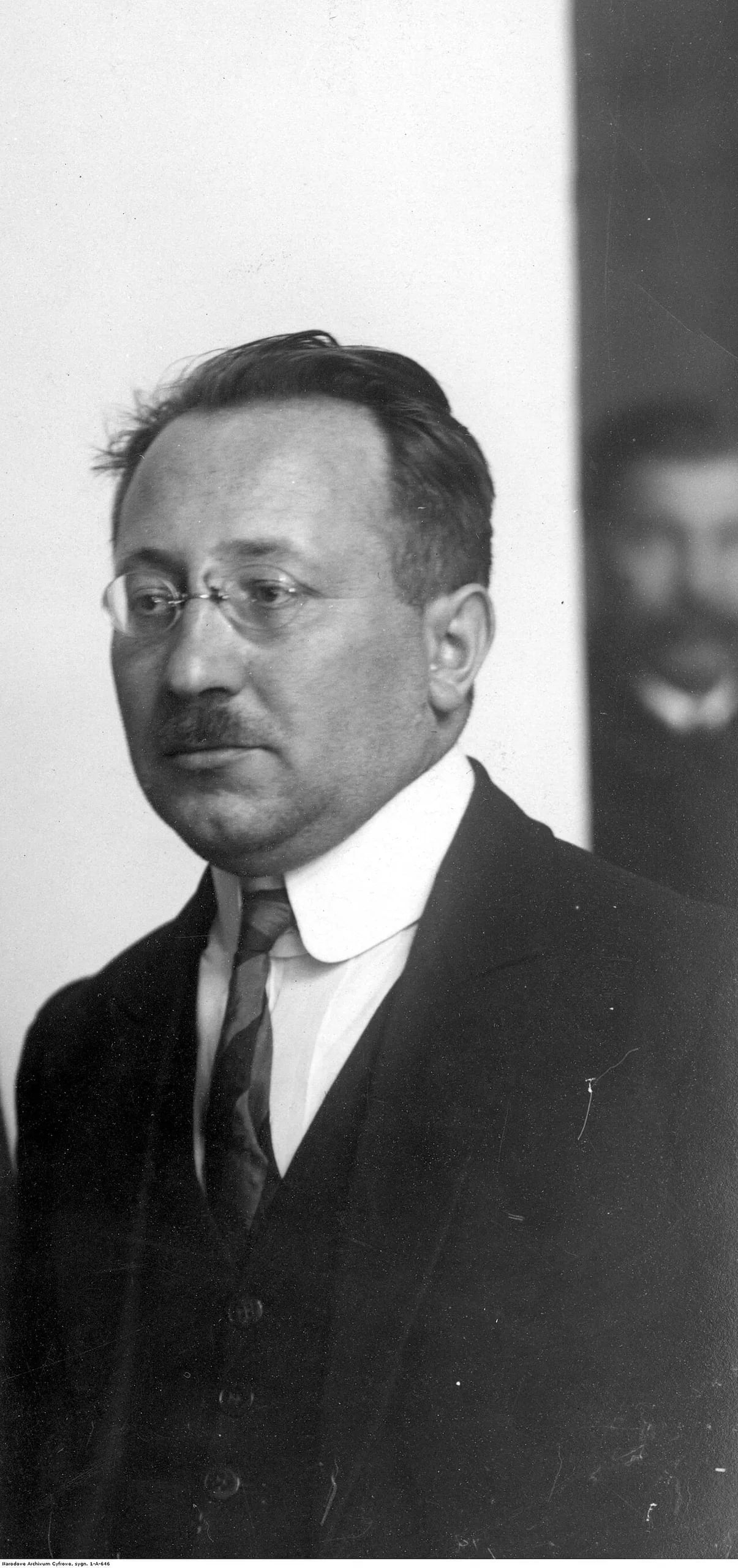 Porträt von Józef Petrycki (1889–1937) – Gedenkseite