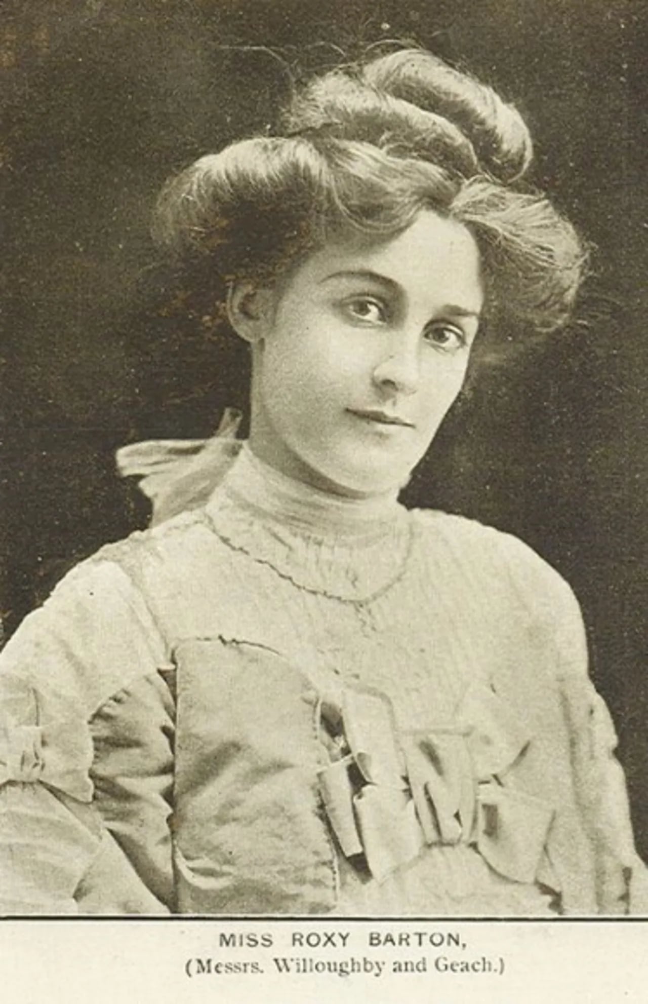 Porträt von Roxy Barton (1879–1962) – Gedenkseite