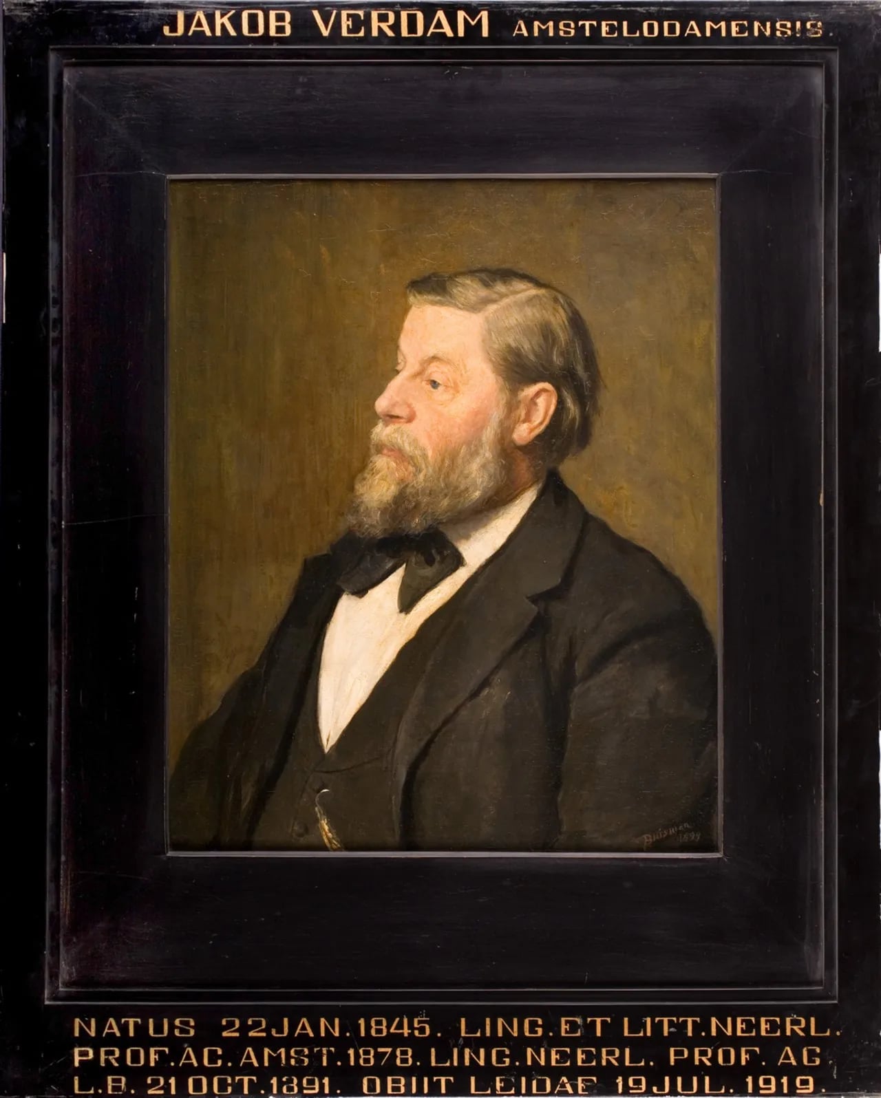 Portrait of Jacob Verdam (1845–1919) – memorial page