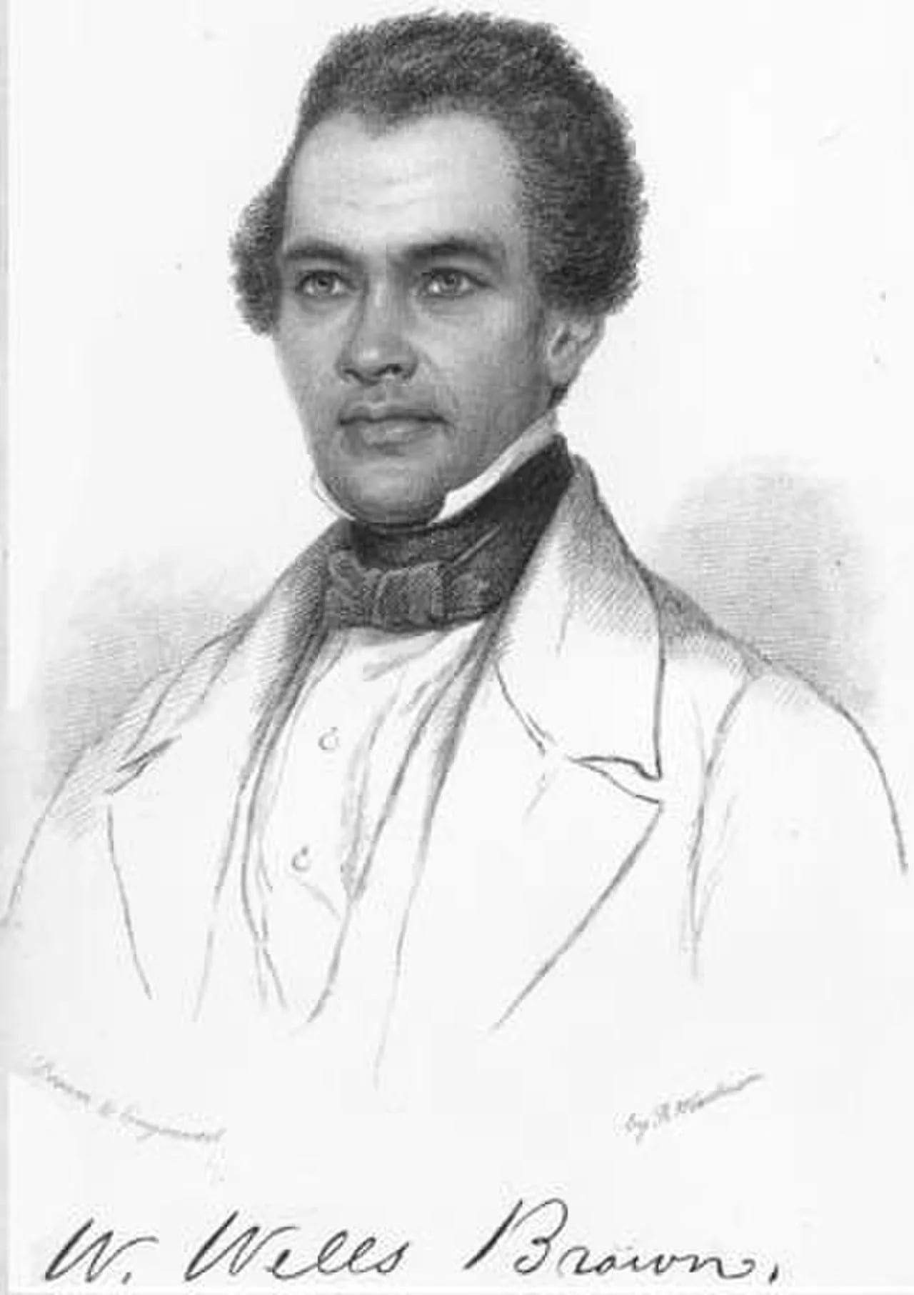 Porträt von William Wells Brown (1814–1884) – Gedenkseite
