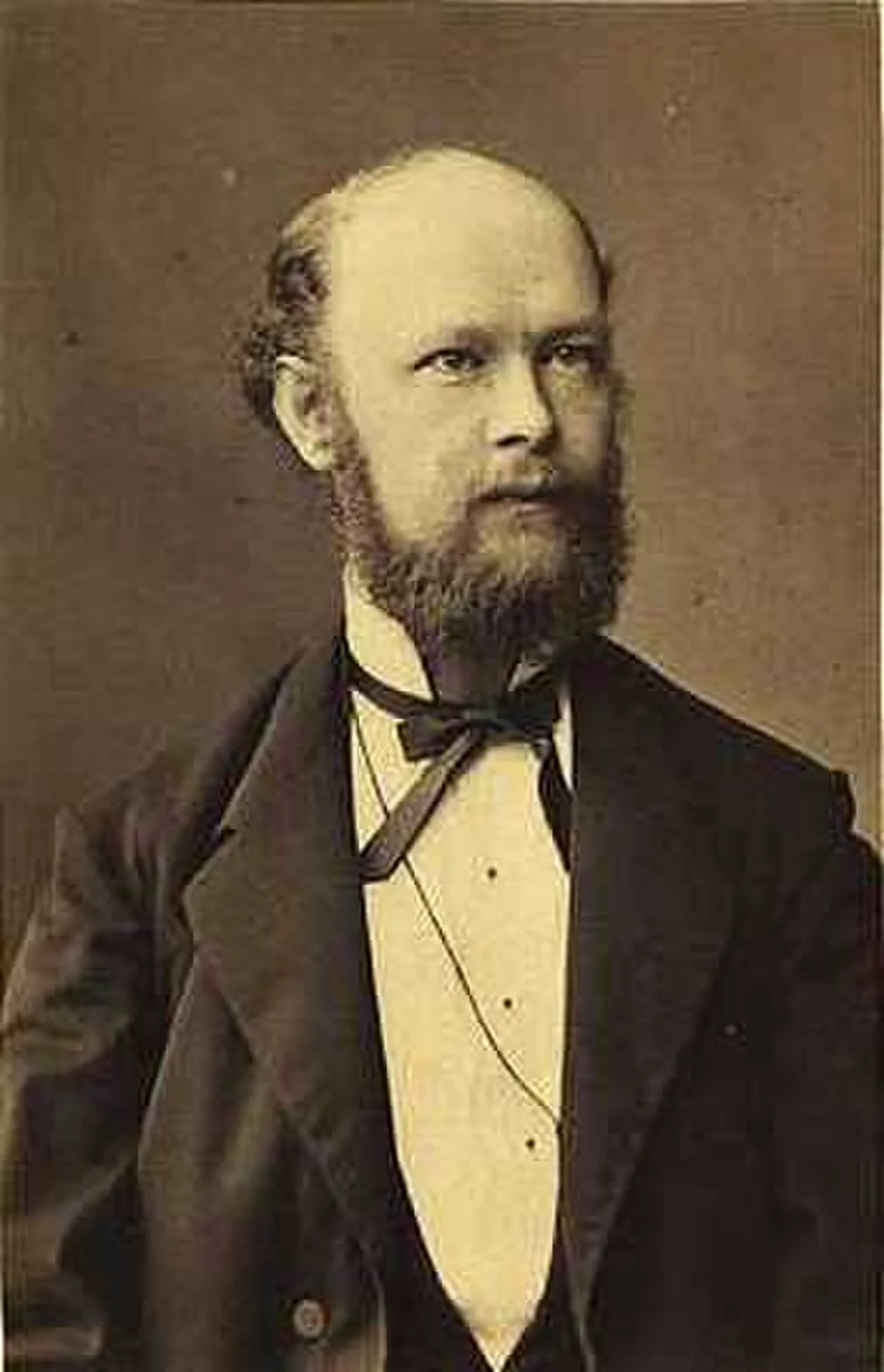 Portrait of Karl Verner (1846–1896) – memorial page