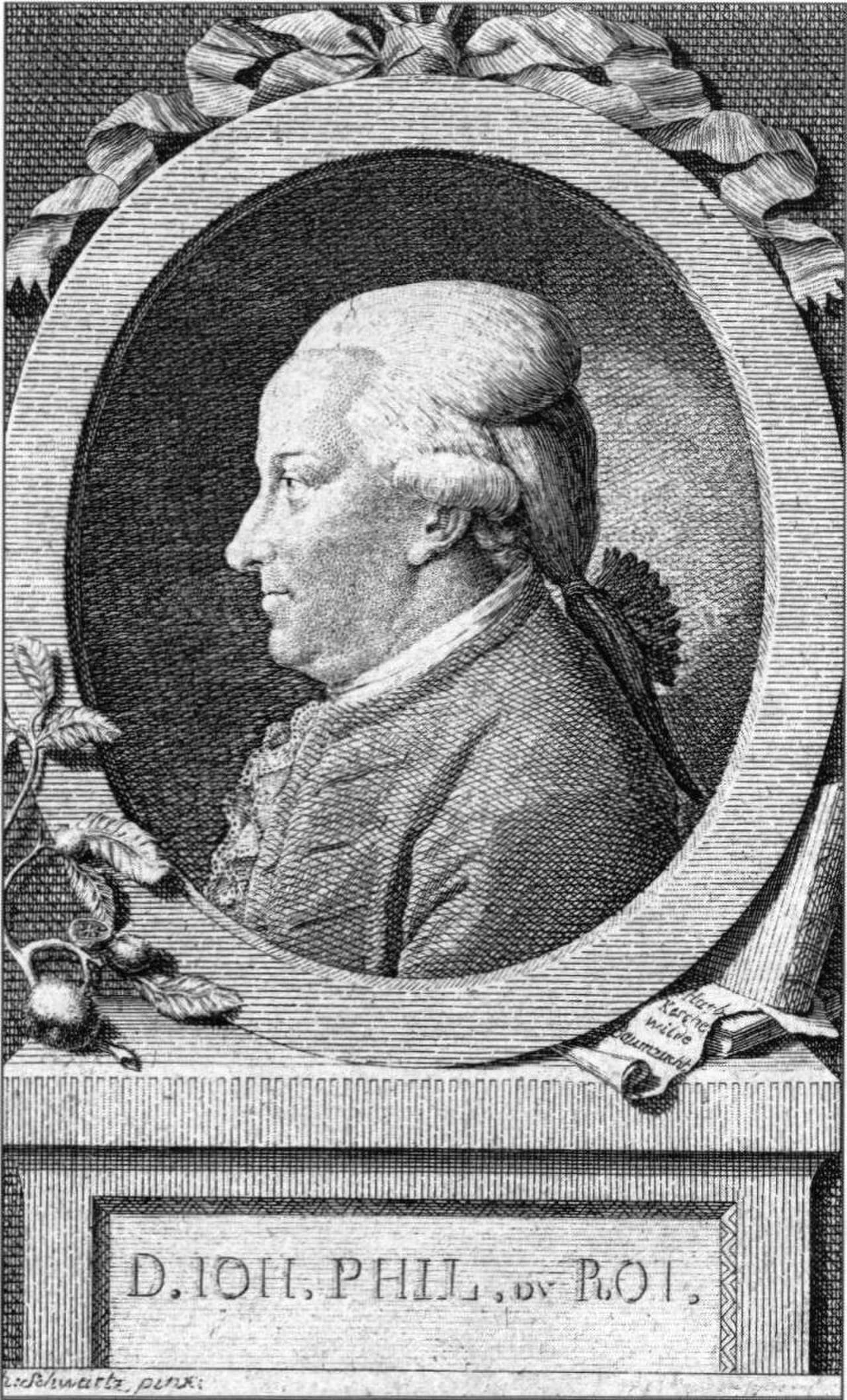 Portrait of Johann Philipp Du Roi (1741–1785) – memorial page