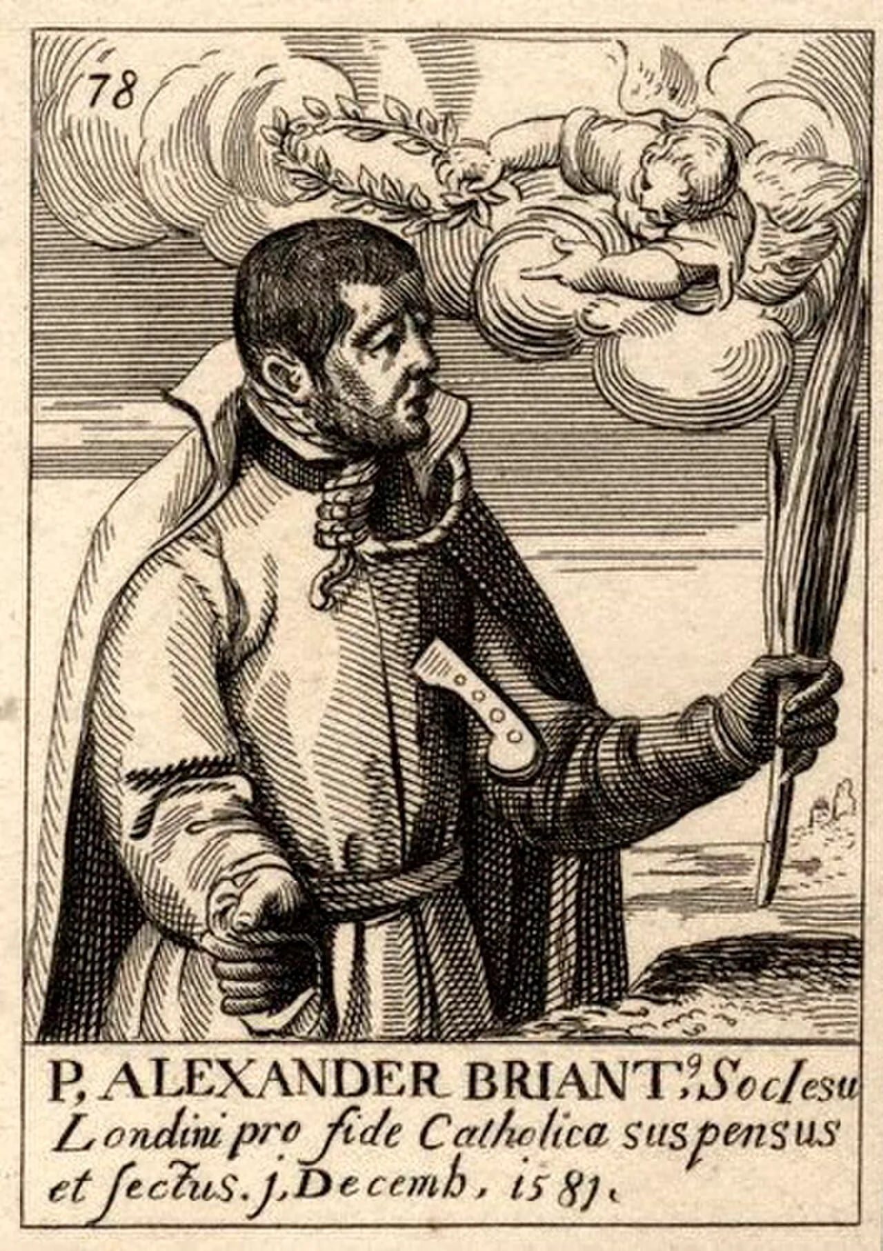 Portrait of Alexander Briant (1556–1581) – memorial page
