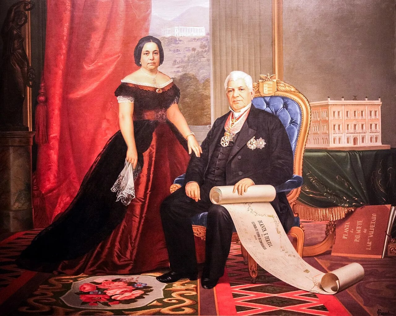 Porträt von António Clemente Pinto (1795–1869) – Gedenkseite