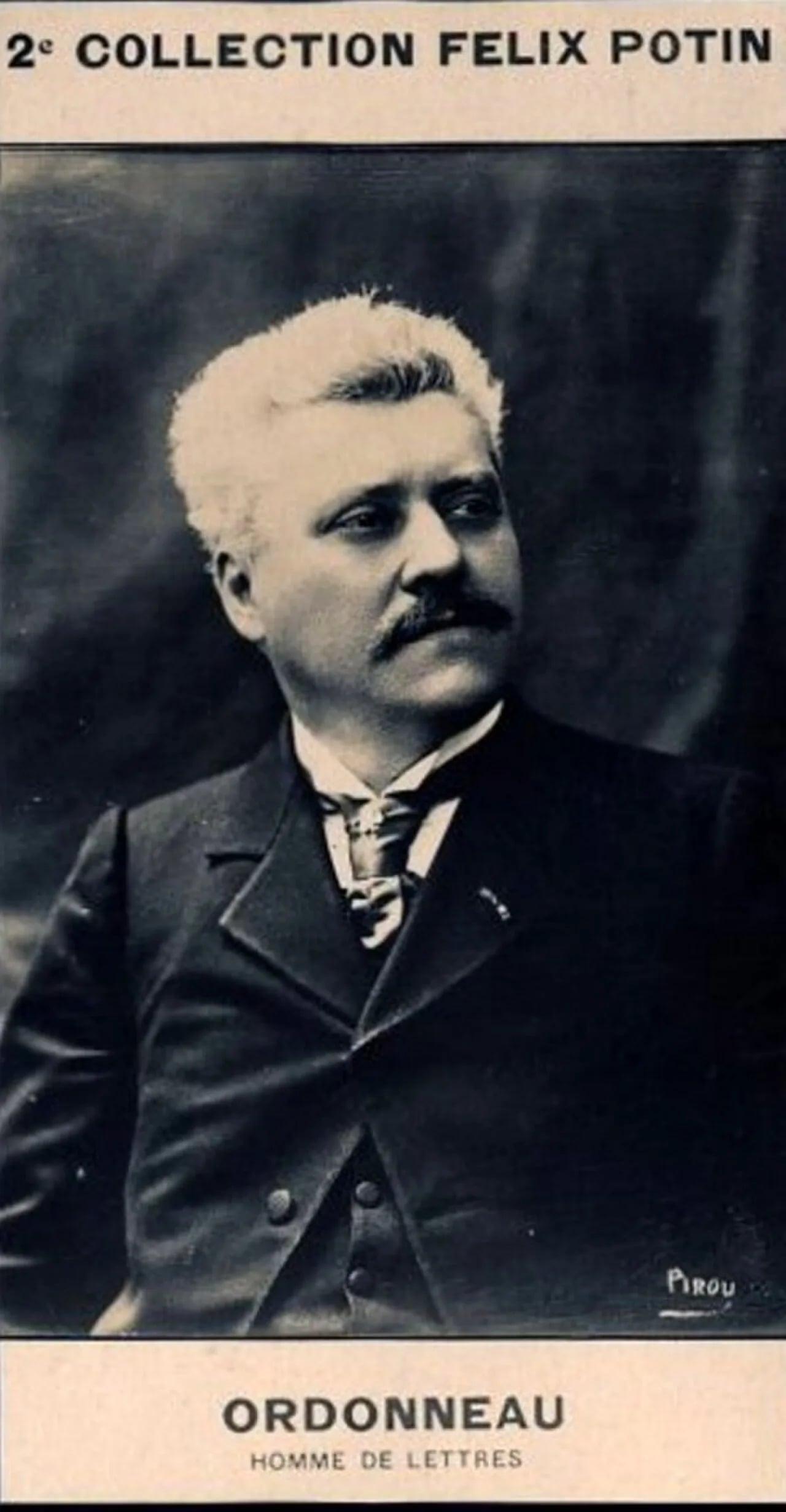 Porträt von Maurice Ordonneau (1854–1916) – Gedenkseite