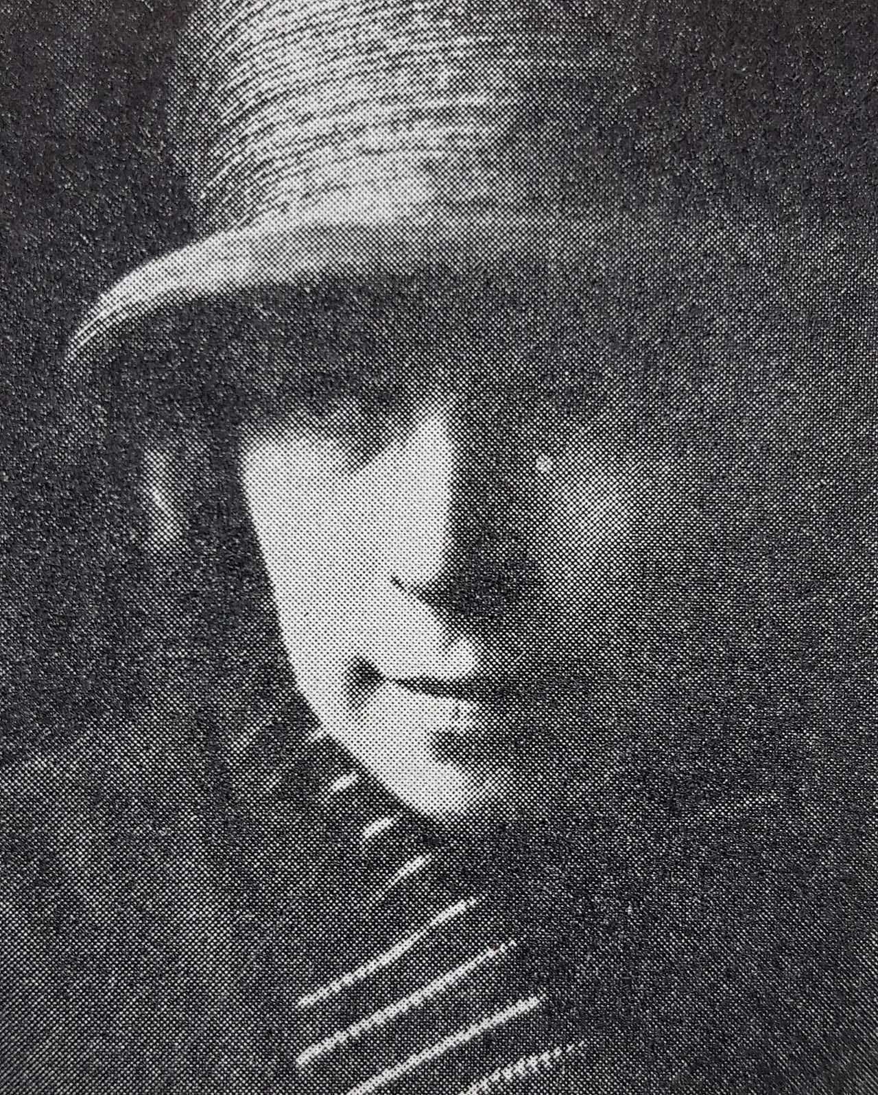 Porträt von Helene Holm Meilstrup (1889–1974) – Gedenkseite