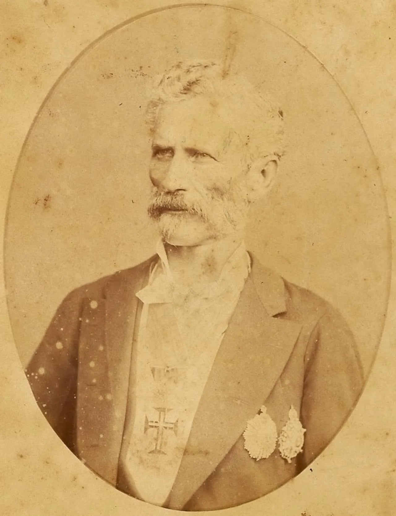 Porträt von Antônio Dias Coelho e Melo (1822–1904) – Gedenkseite
