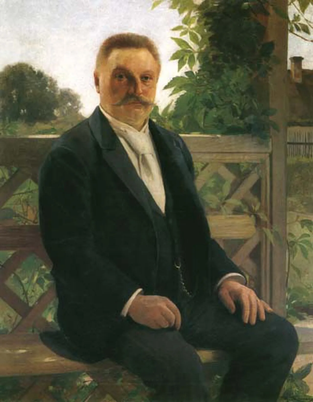 Porträt von Jan Kasprowicz (1860–1926) – Gedenkseite