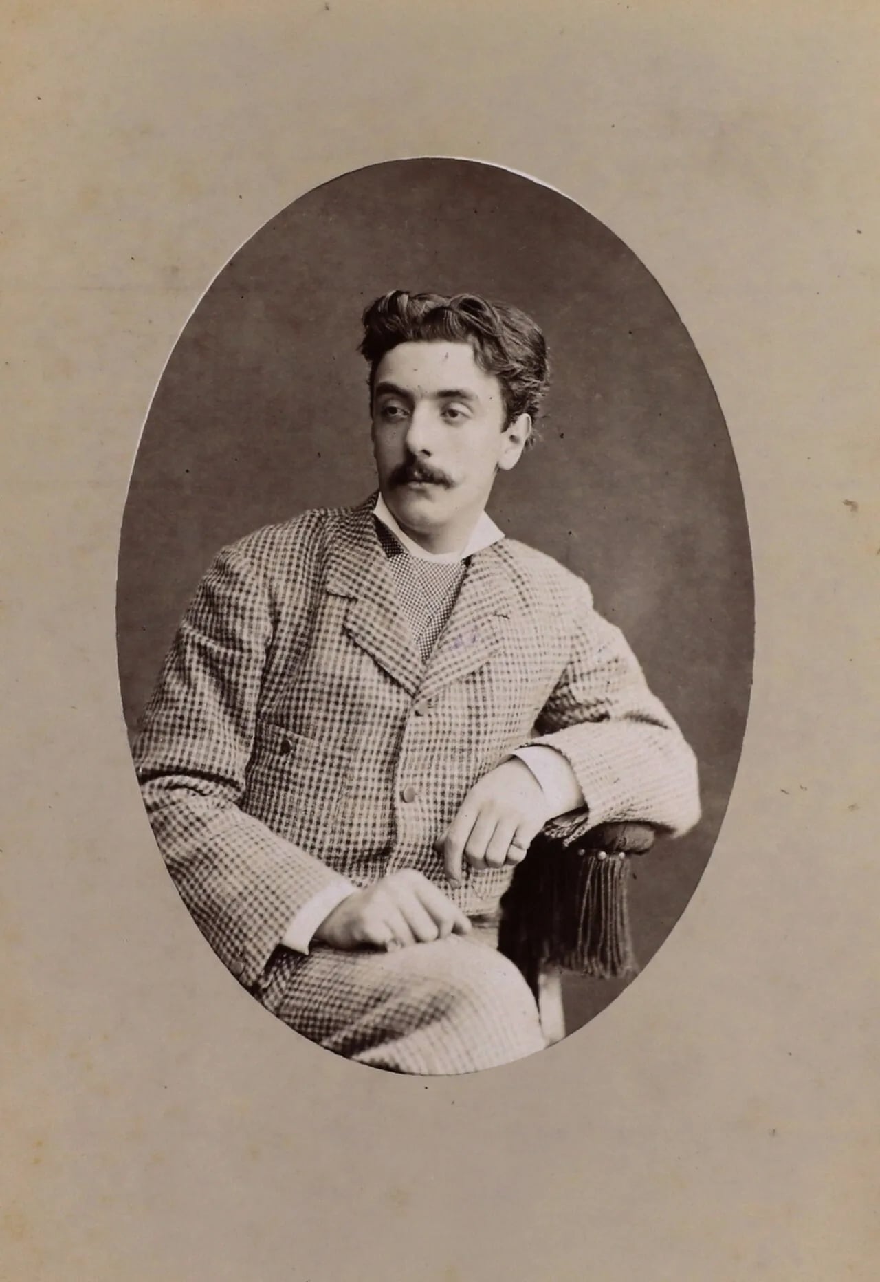 Porträt von Emilio Balli (1855–1934) – Gedenkseite