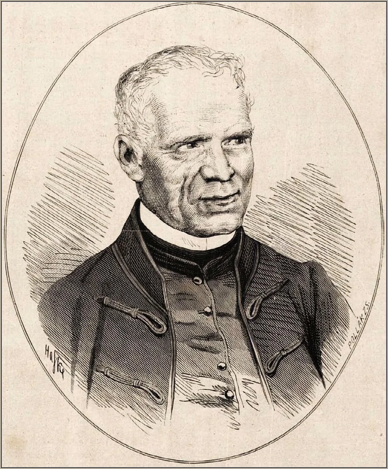 Portrait of István Szabó (1801–1892) – memorial page