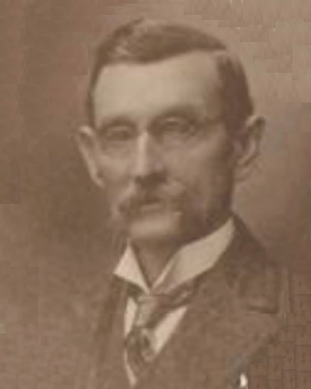 Porträt von E. Tucker Hughes (1846–1936) – Gedenkseite