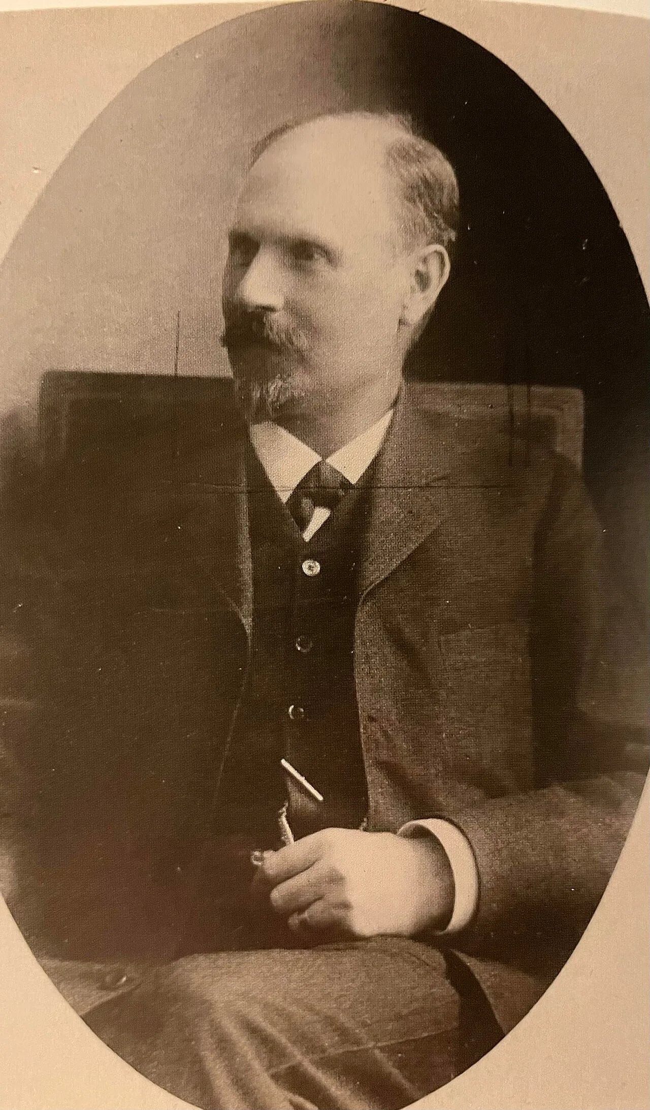 Porträt von Gustaf Eklundh (1858–1942) – Gedenkseite