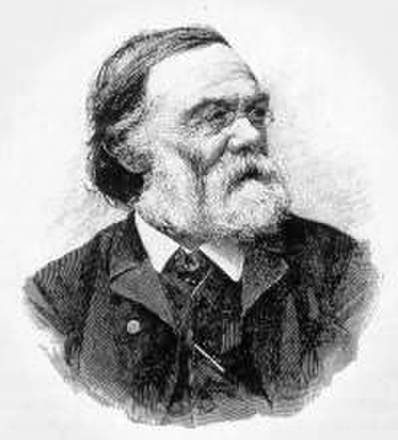 Porträt von Carl Wilhelm von Gümbel (1823–1898) – Gedenkseite