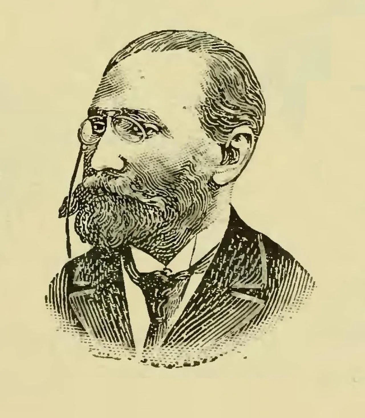 Porträt von Aristides Lobo (1838–1896) – Gedenkseite
