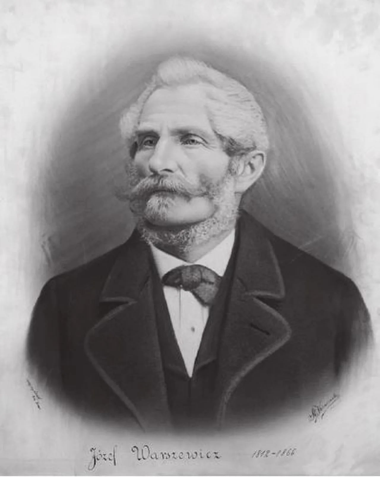 Portrait of Józef Warszewicz (1812–1866) – memorial page