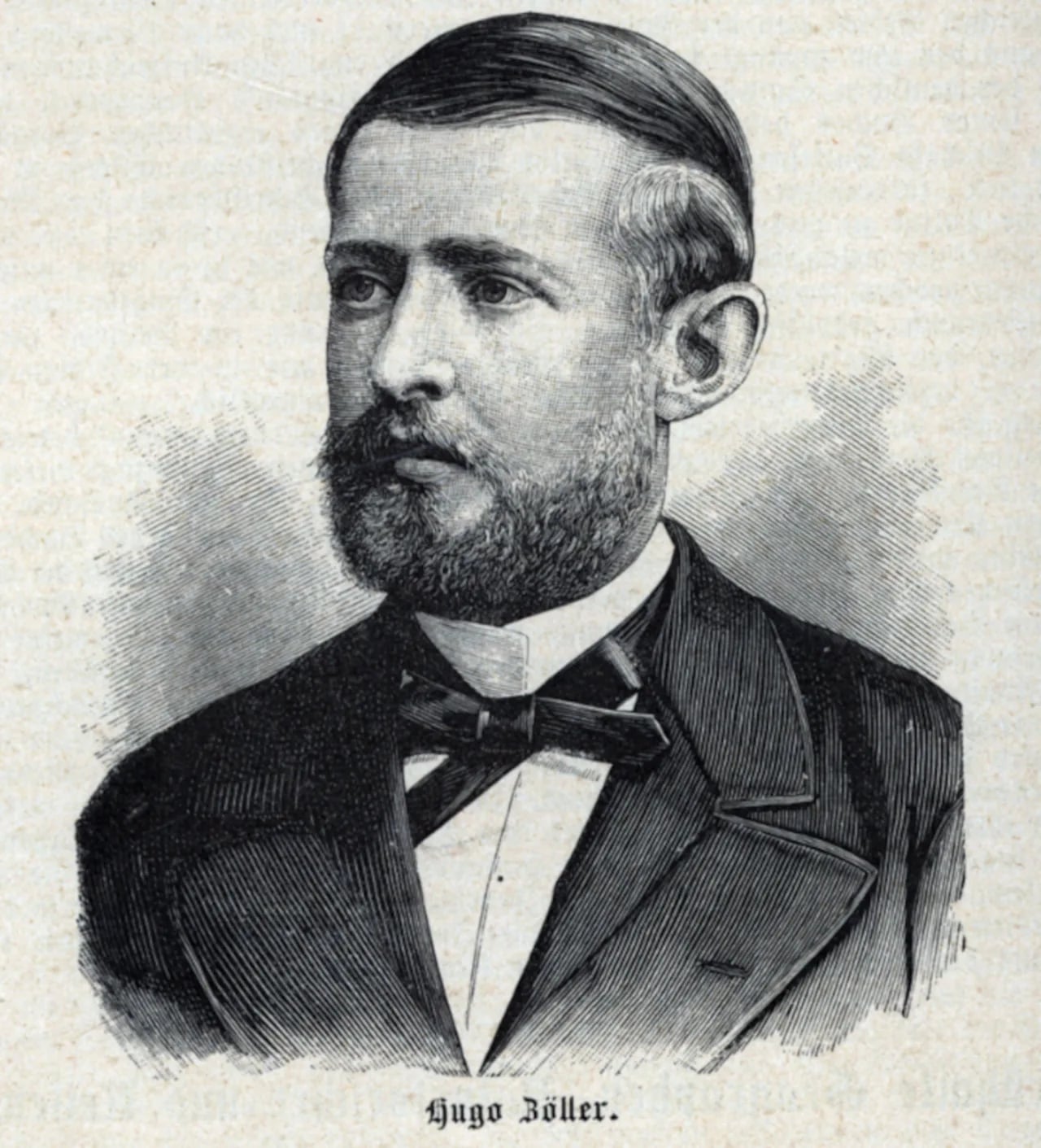 Portrait of Hugo Zöller (1852–1933) – memorial page
