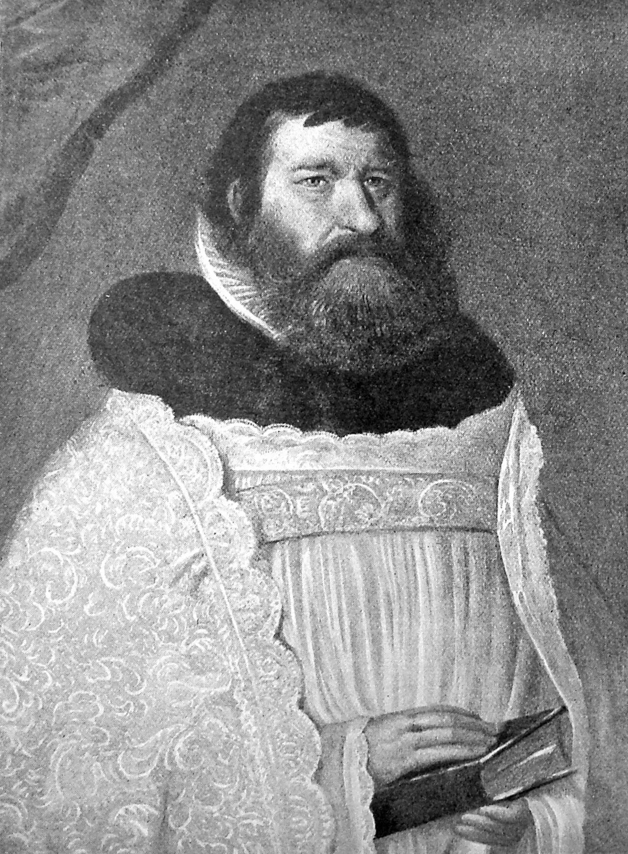 Porträt von Jesper Rasmussen Brochmand (1585–1652) – Gedenkseite