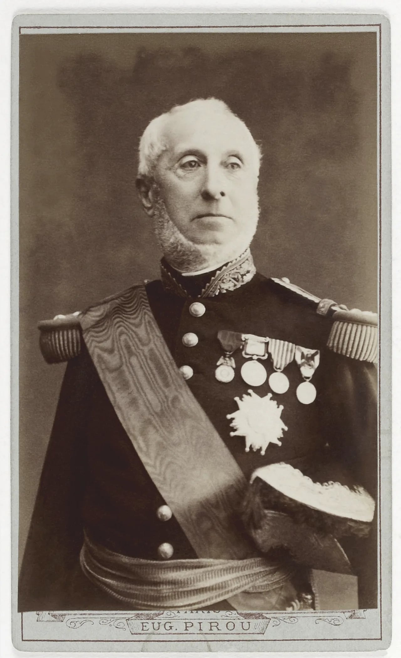 Porträt von Edmond Jurien de La Gravière (1812–1892) – Gedenkseite