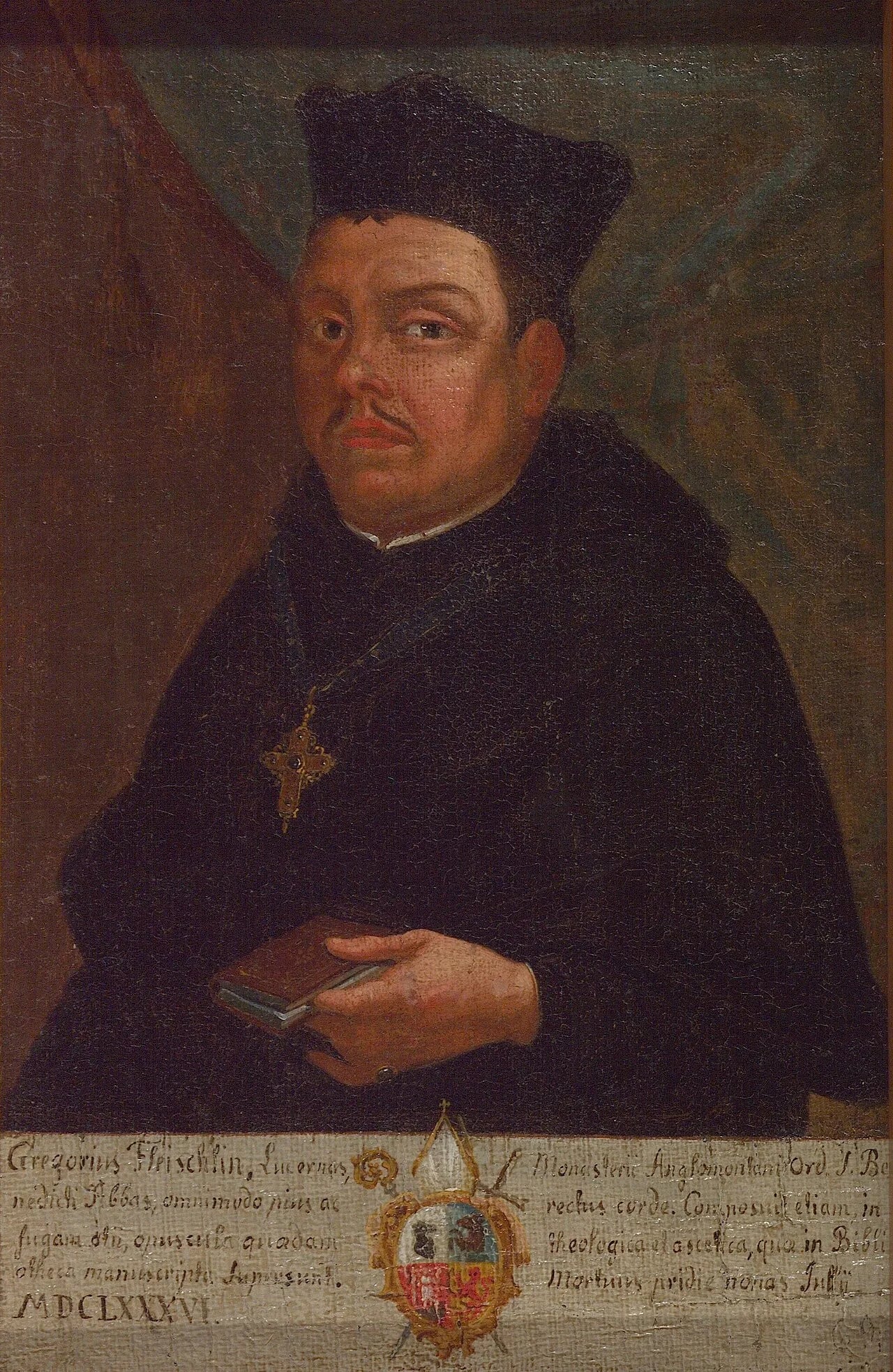 Porträt von Gregor Fleischlin (1626–1686) – Gedenkseite
