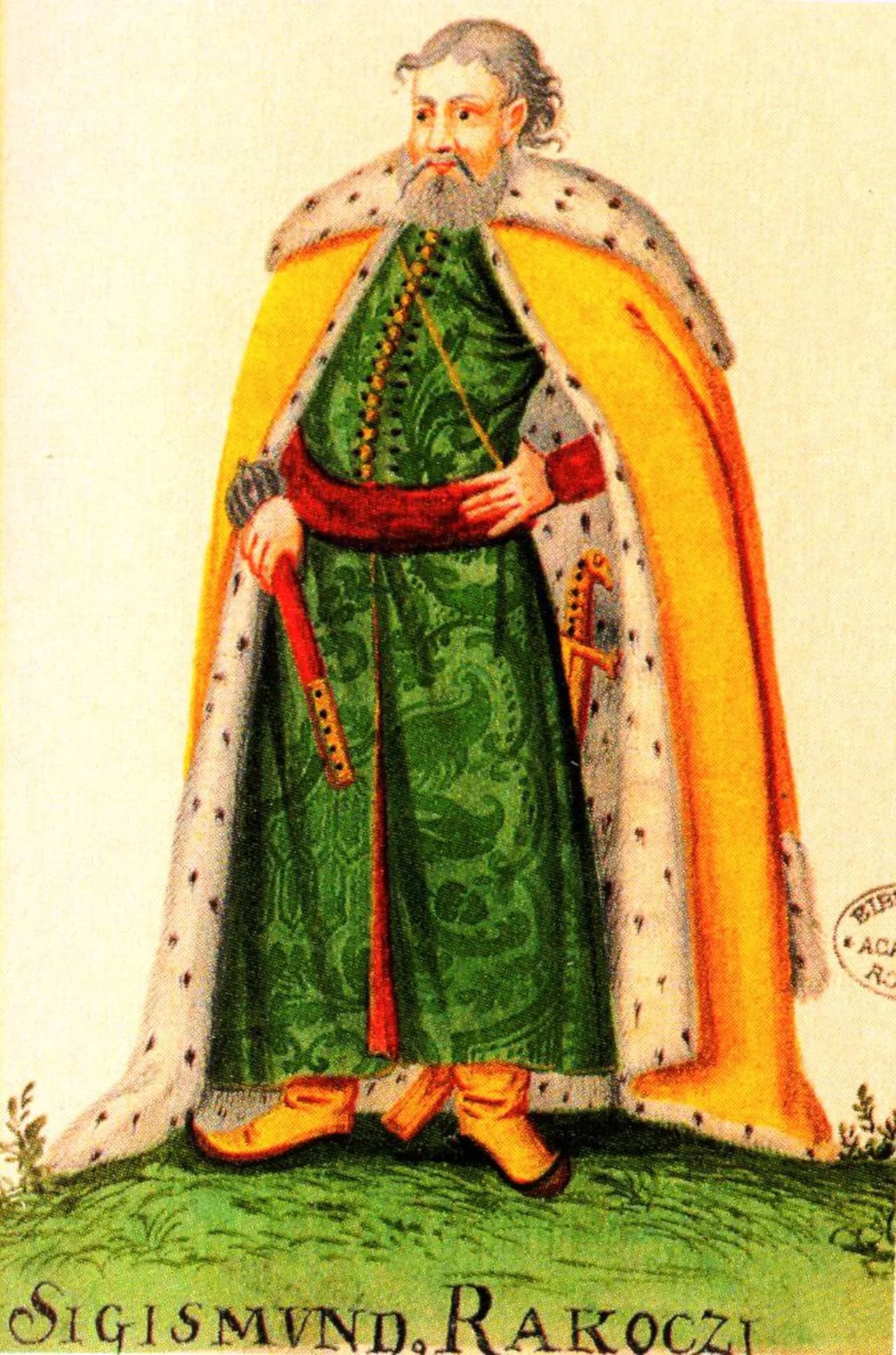 Portrait of Sigismund I. Rákóczi (1544–1608) – memorial page