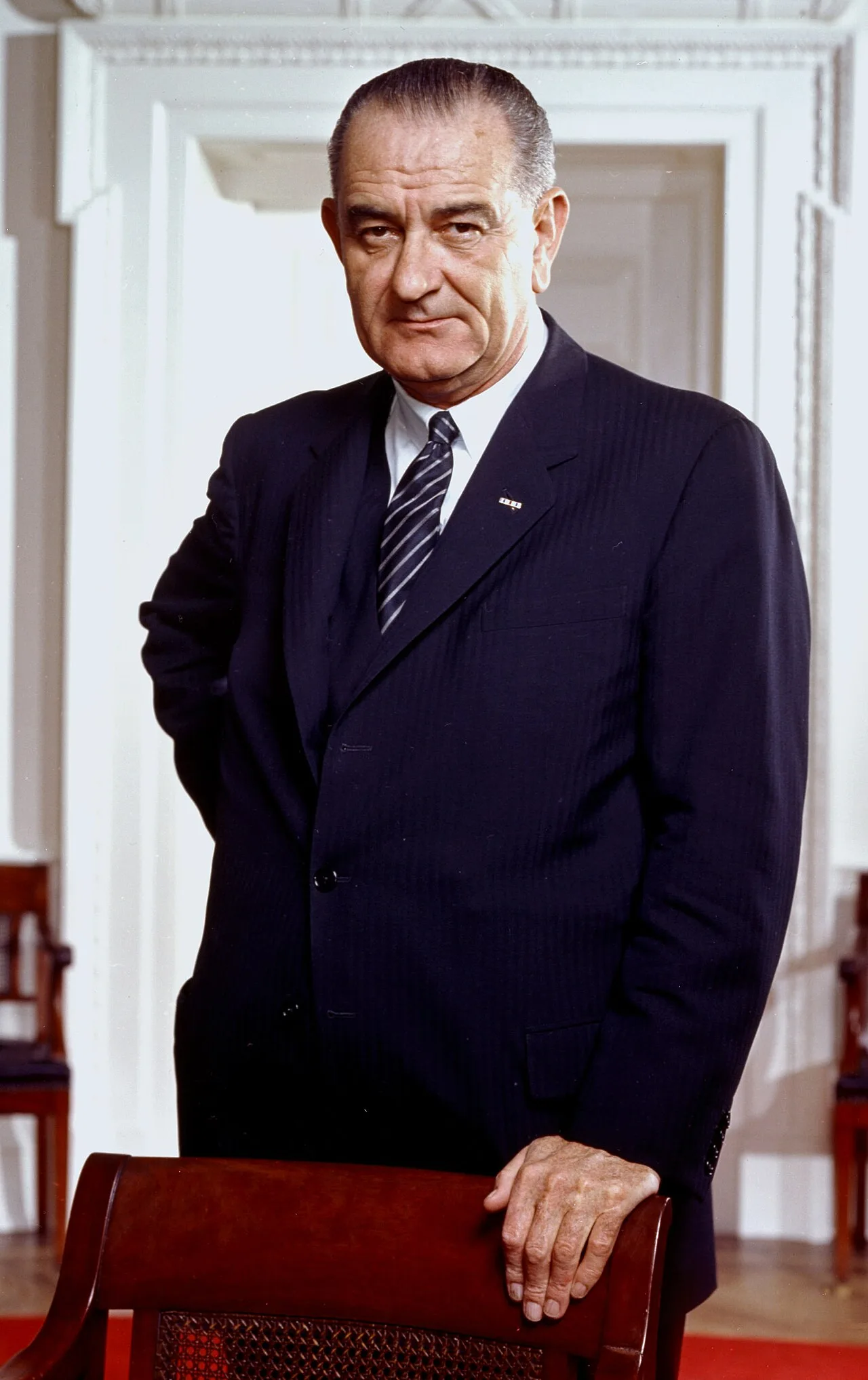 Porträt von Lyndon B. Johnson (1908–1973) – Gedenkseite