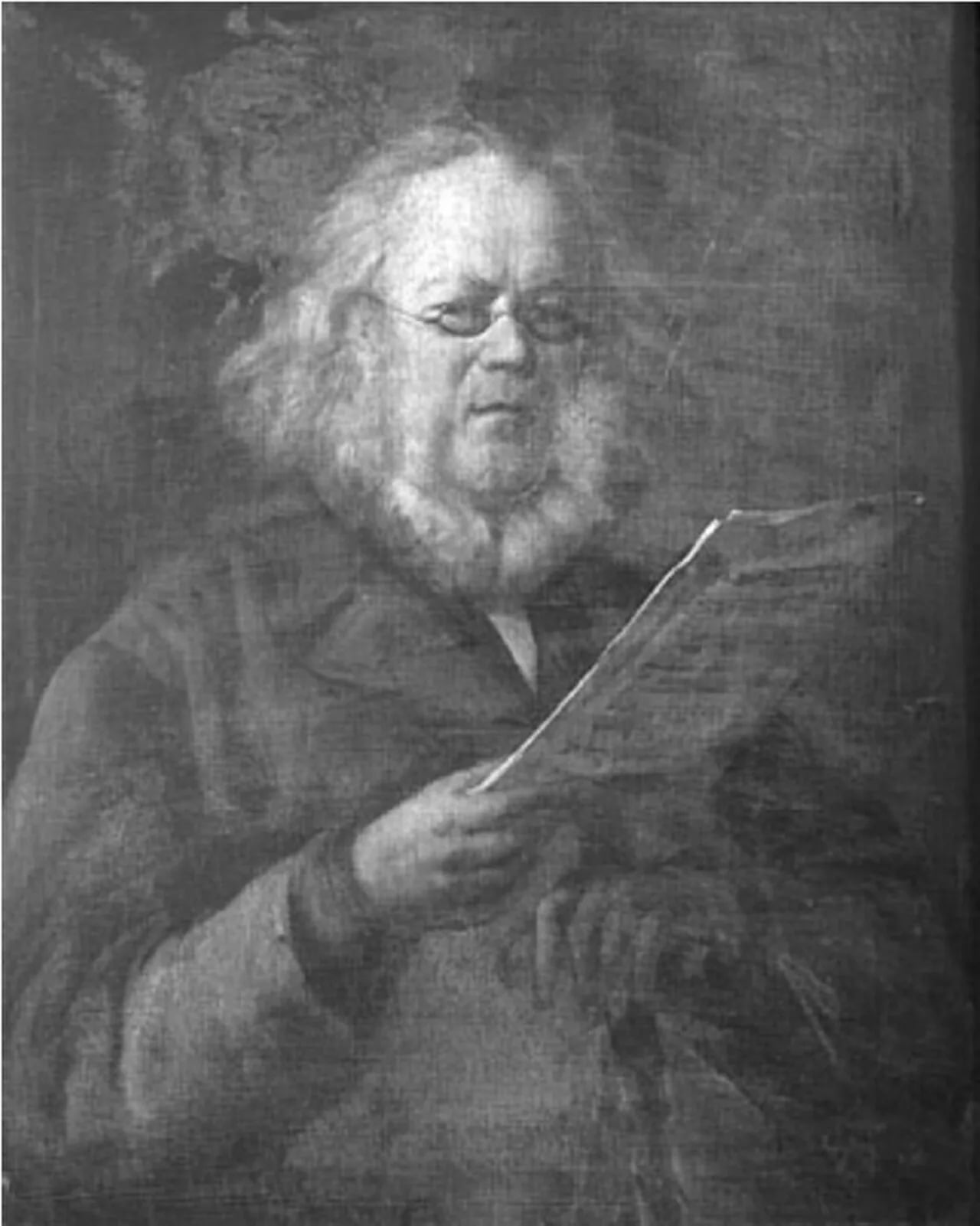 Porträt von Ernst Christian Friedrich Wehrstedt (1795–1876) – Gedenkseite